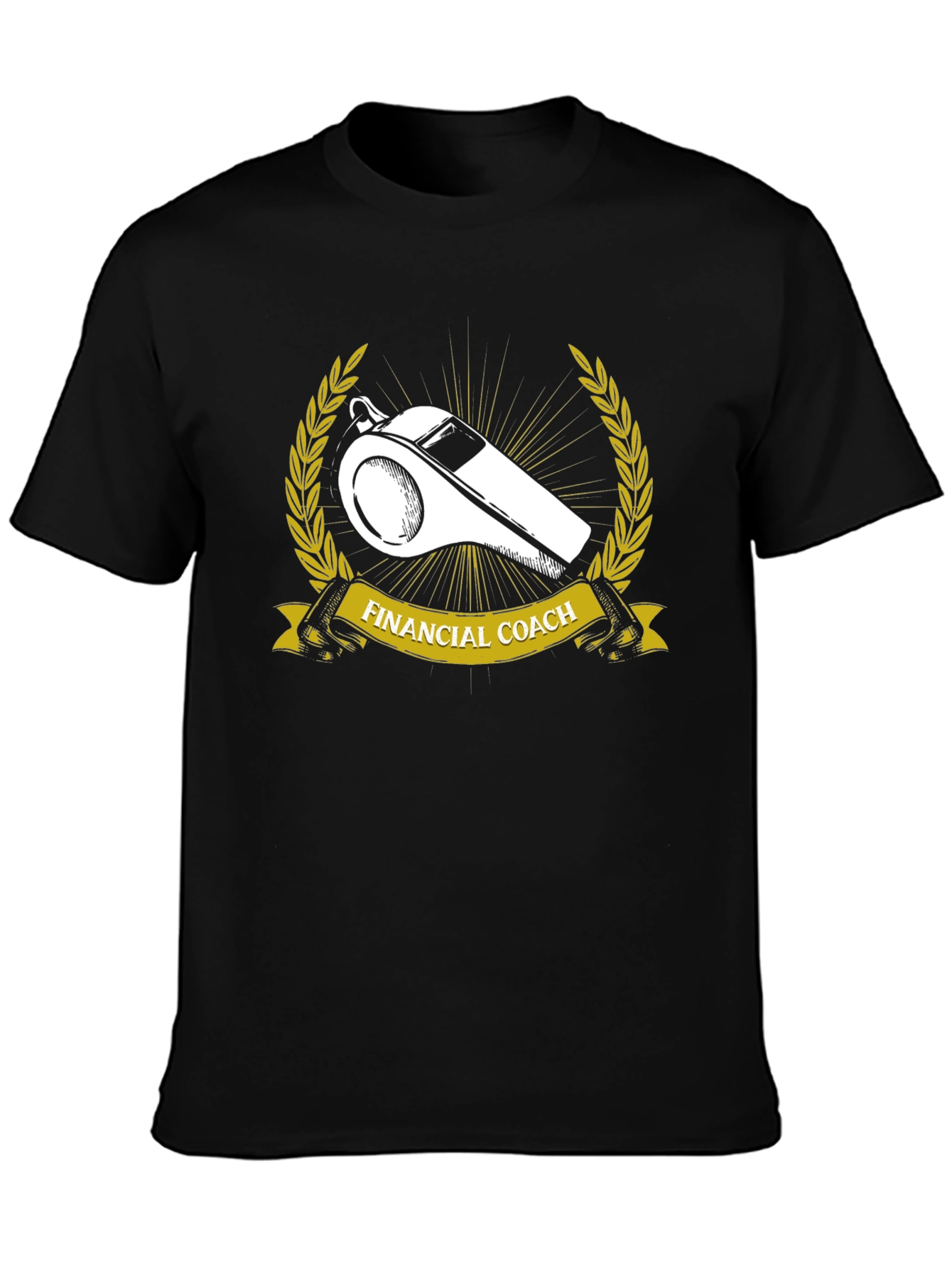 Financial Coach Whistle T-Shirt