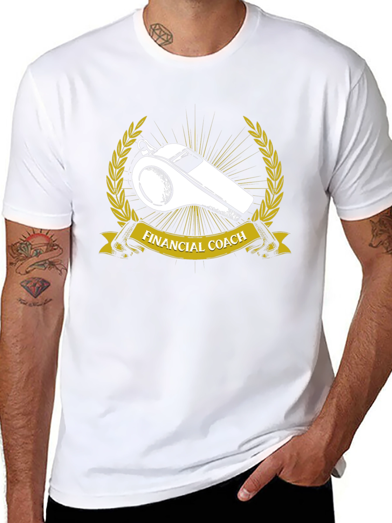 Financial Coach Whistle T-Shirt