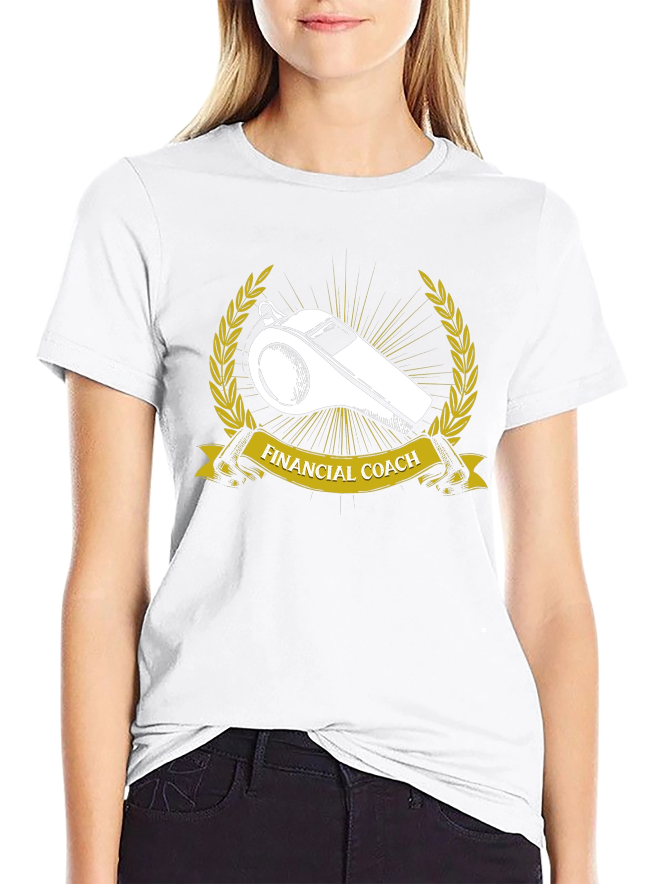 Financial Coach Whistle T-Shirt