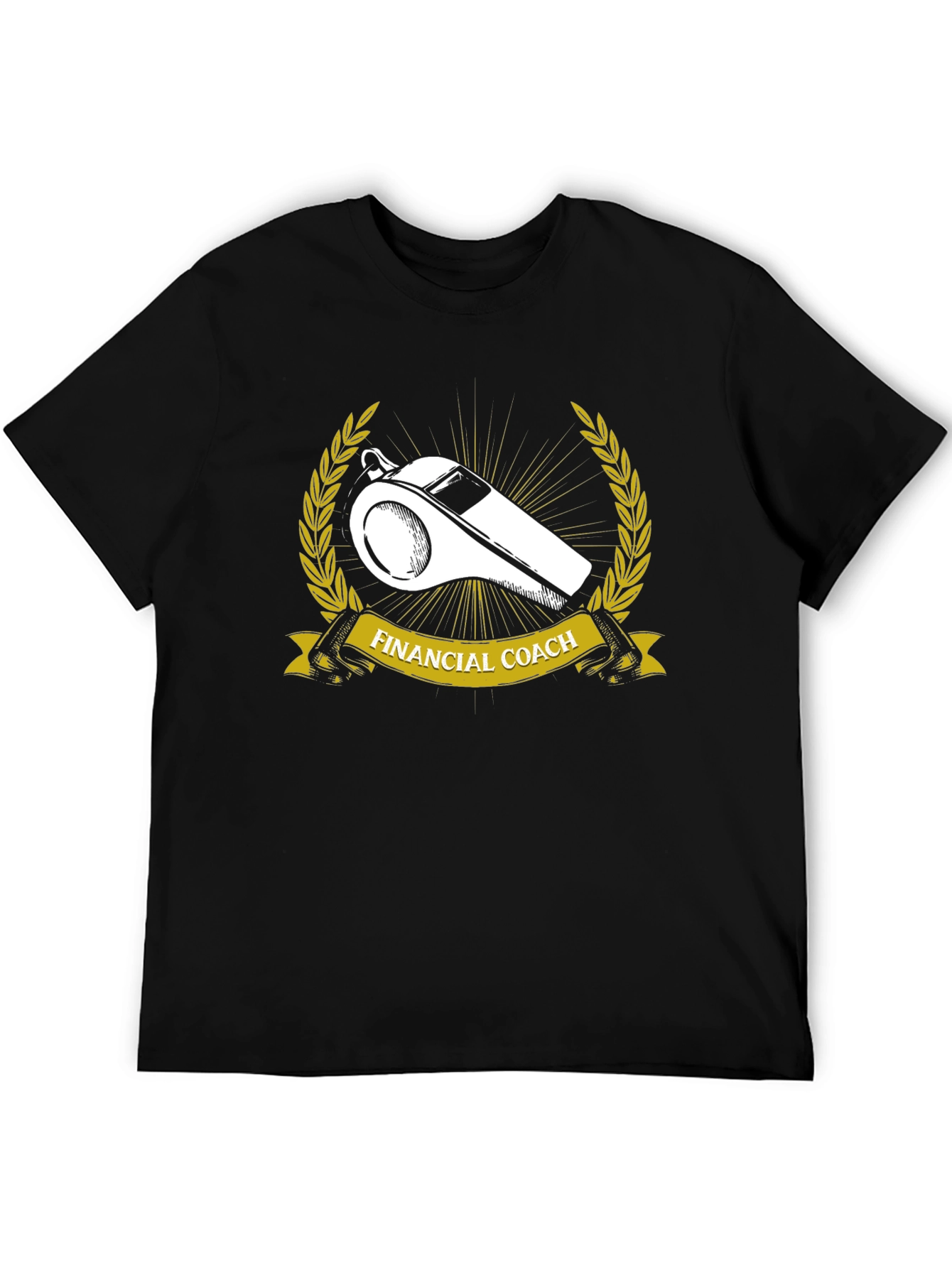 Financial Coach Whistle T-Shirt