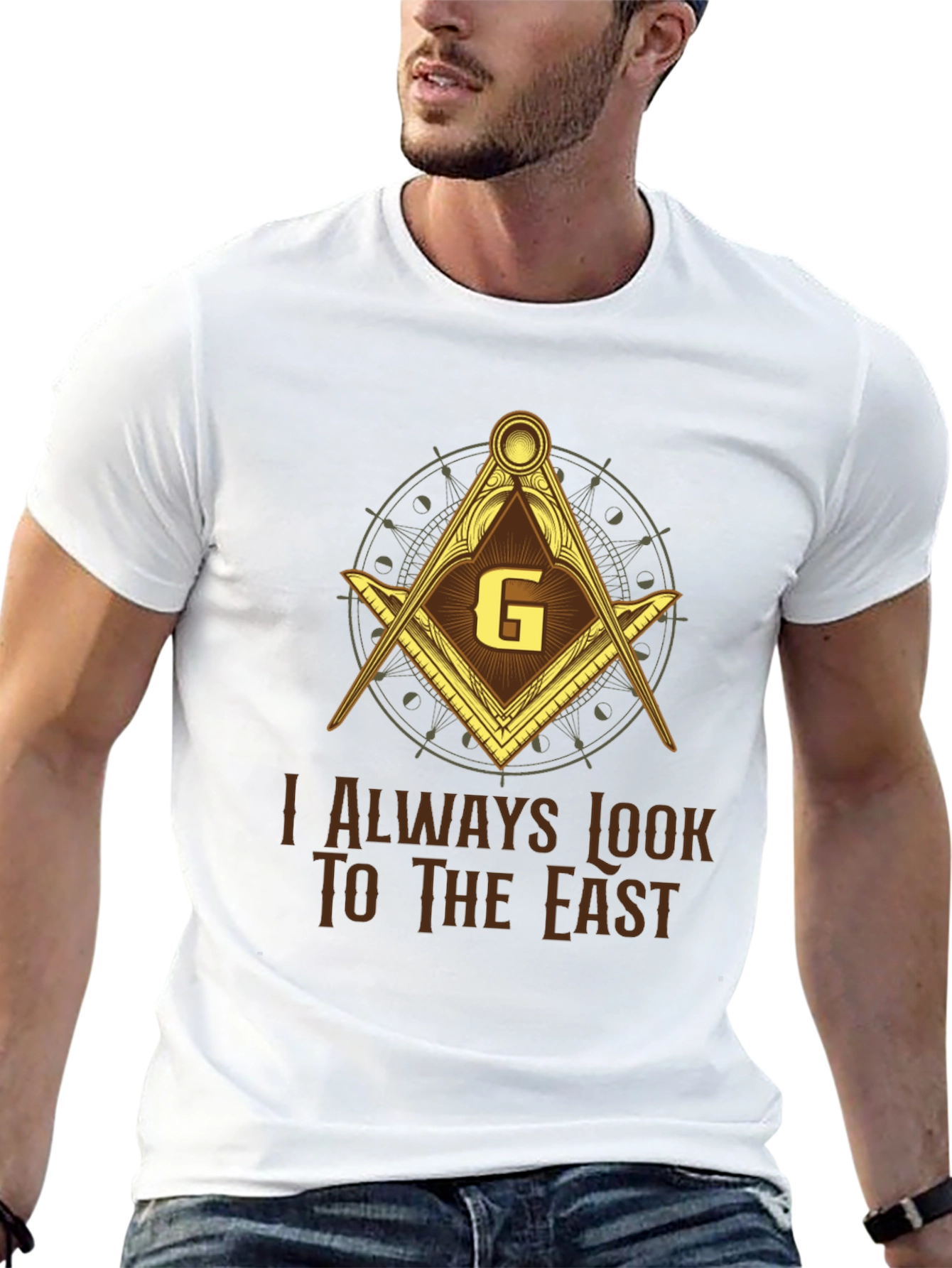 Masonic T-Shirt - I Always Look to the East