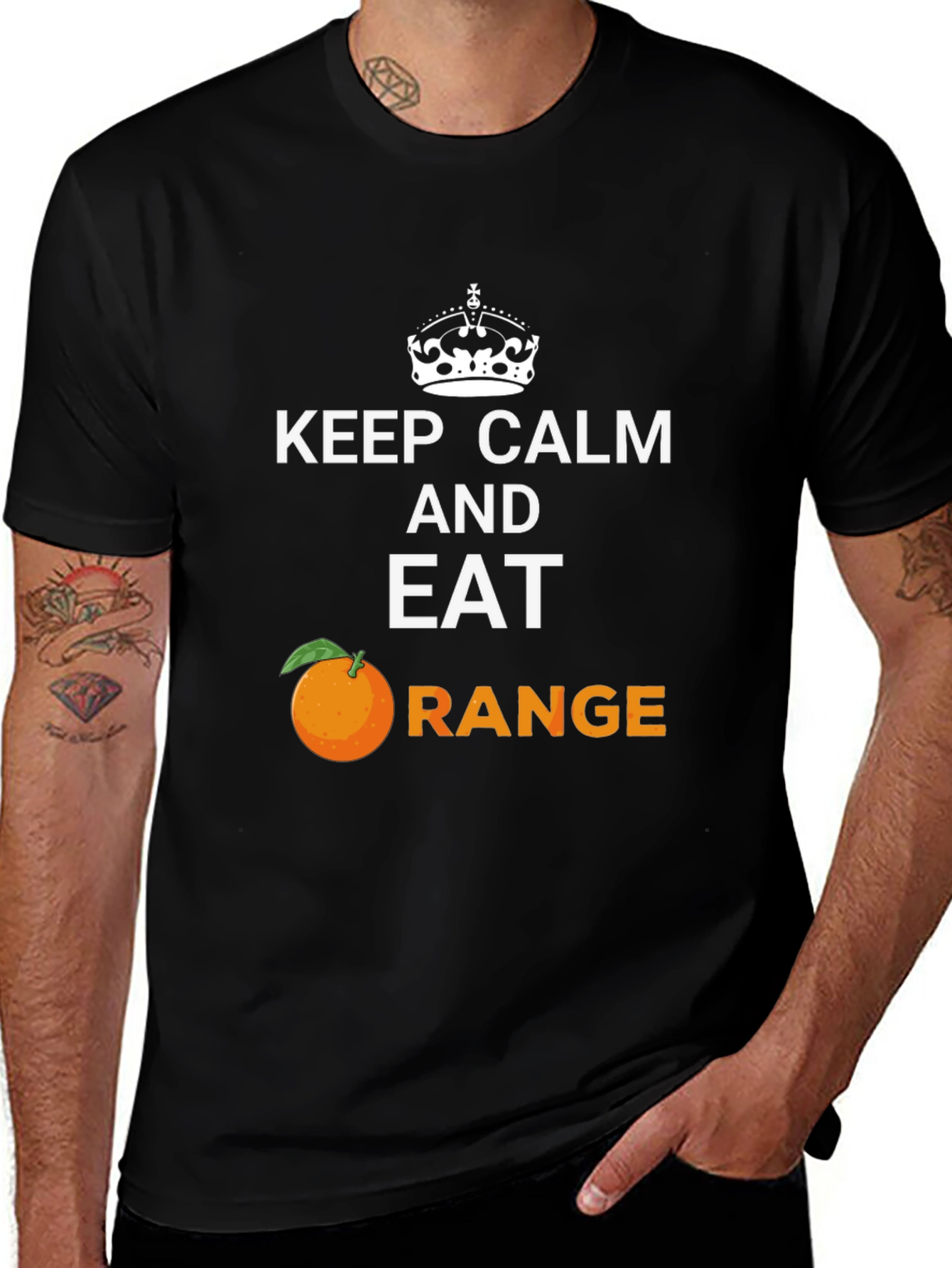 Keep Calm & Eat Orange T-Shirt