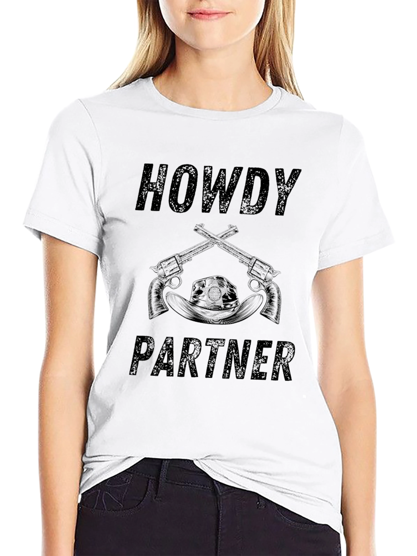 Howdy Partner Graphic T-Shirt