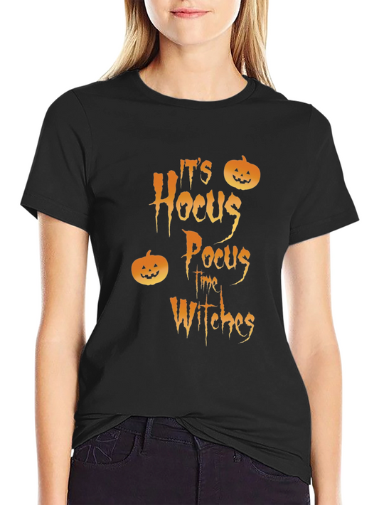 Its Hocus Pocus Time Witches T-Shirt