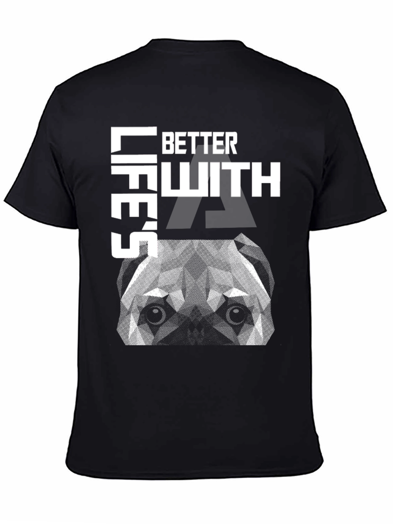 Better Lifes With a Pitbull Graphic T-Shirt