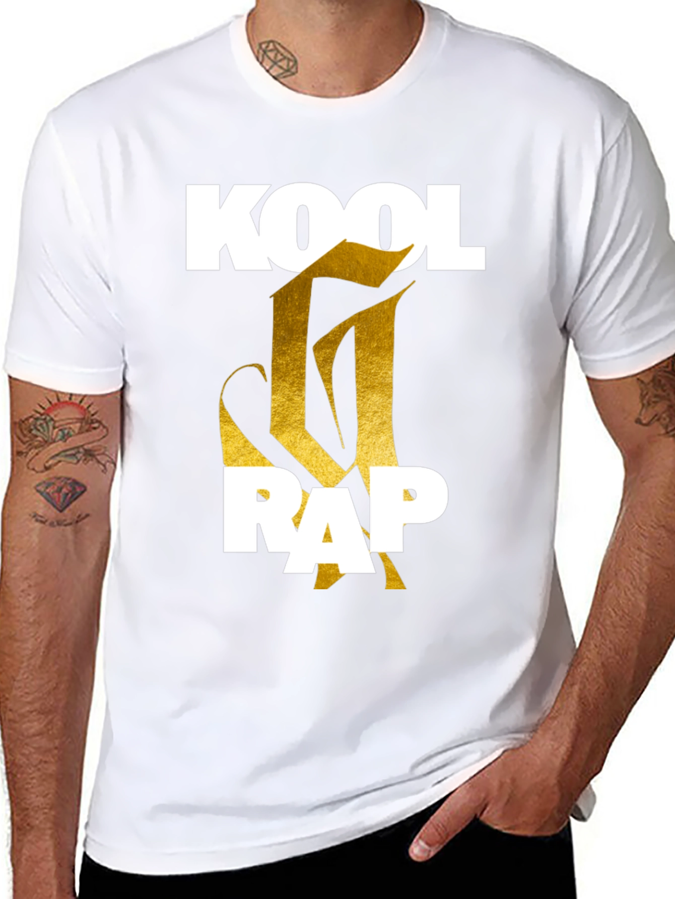 Kool Rap Graphic Tee - Classic Black