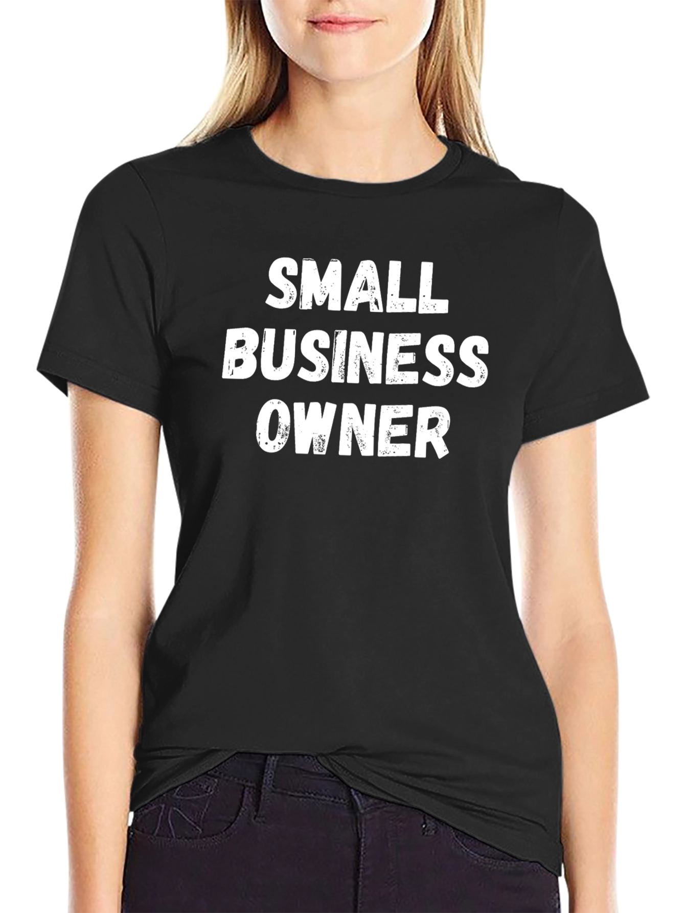 Small Business Owner Graphic Tee - Black