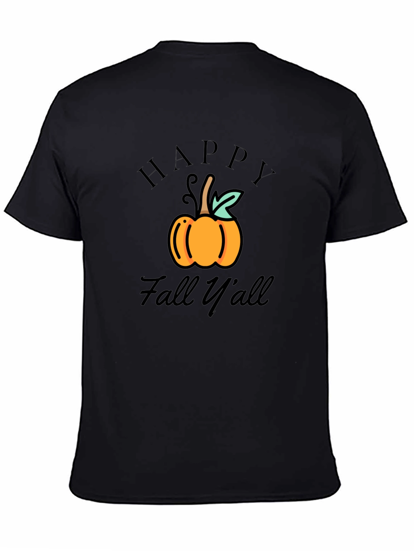 Happy Fall Yall Pumpkin Graphic Tee