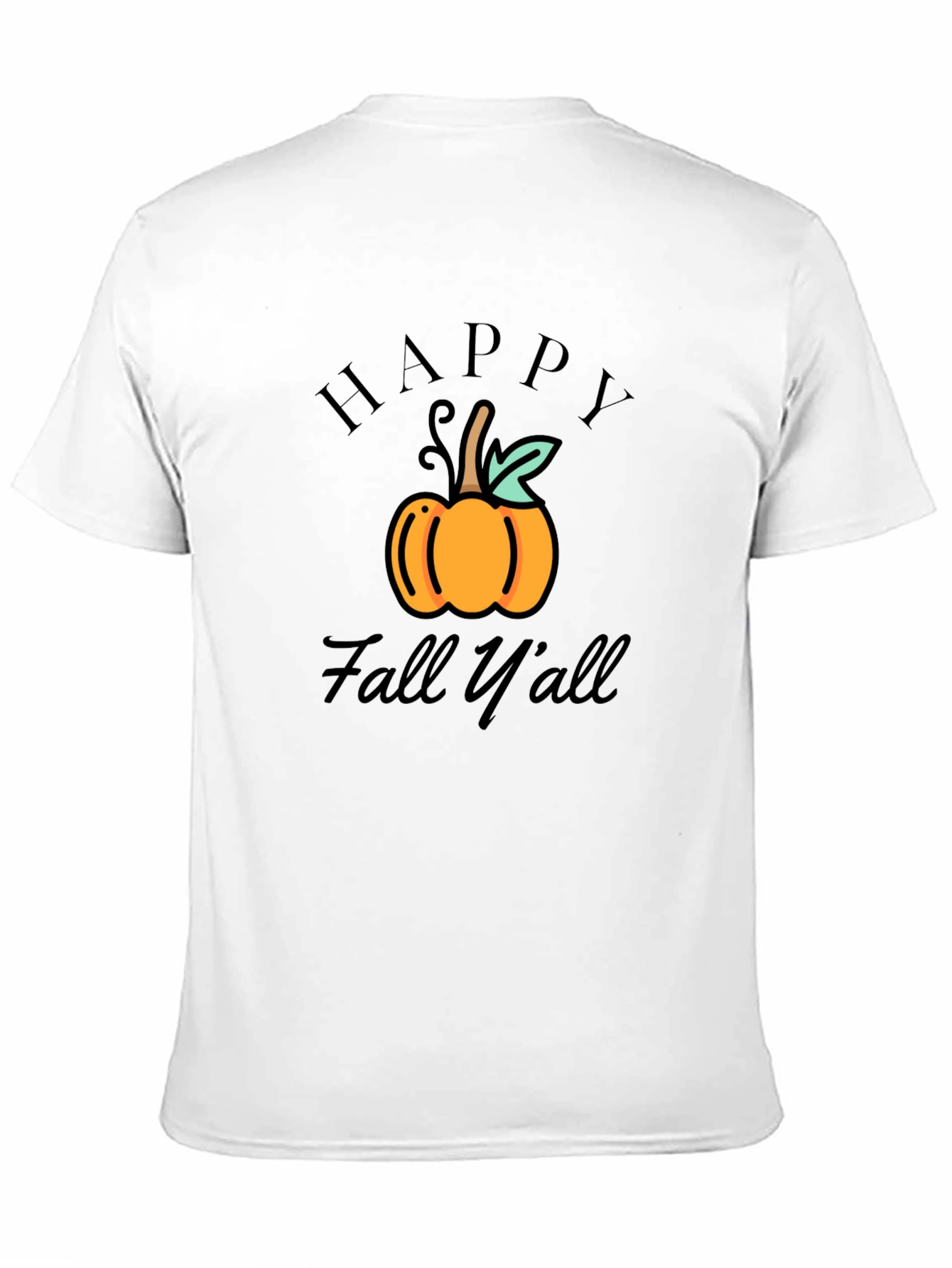 Happy Fall Yall Pumpkin Graphic Tee
