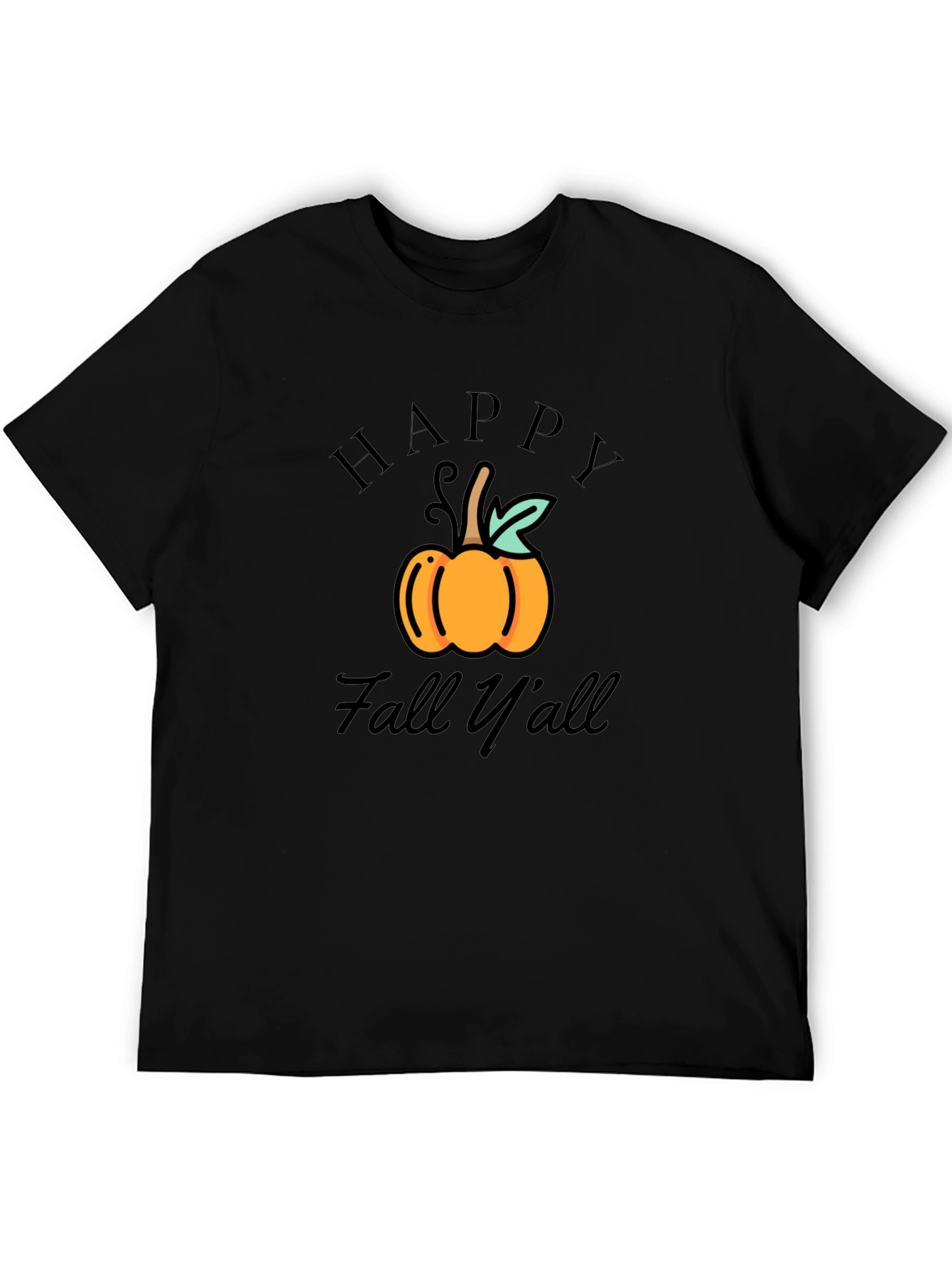 Happy Fall Yall Pumpkin Graphic Tee