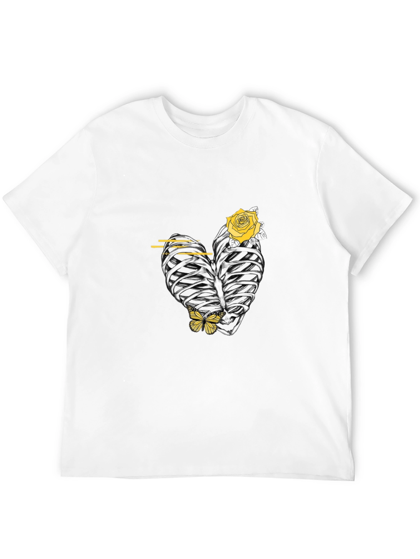 Heart Rib Cage Graphic Tee