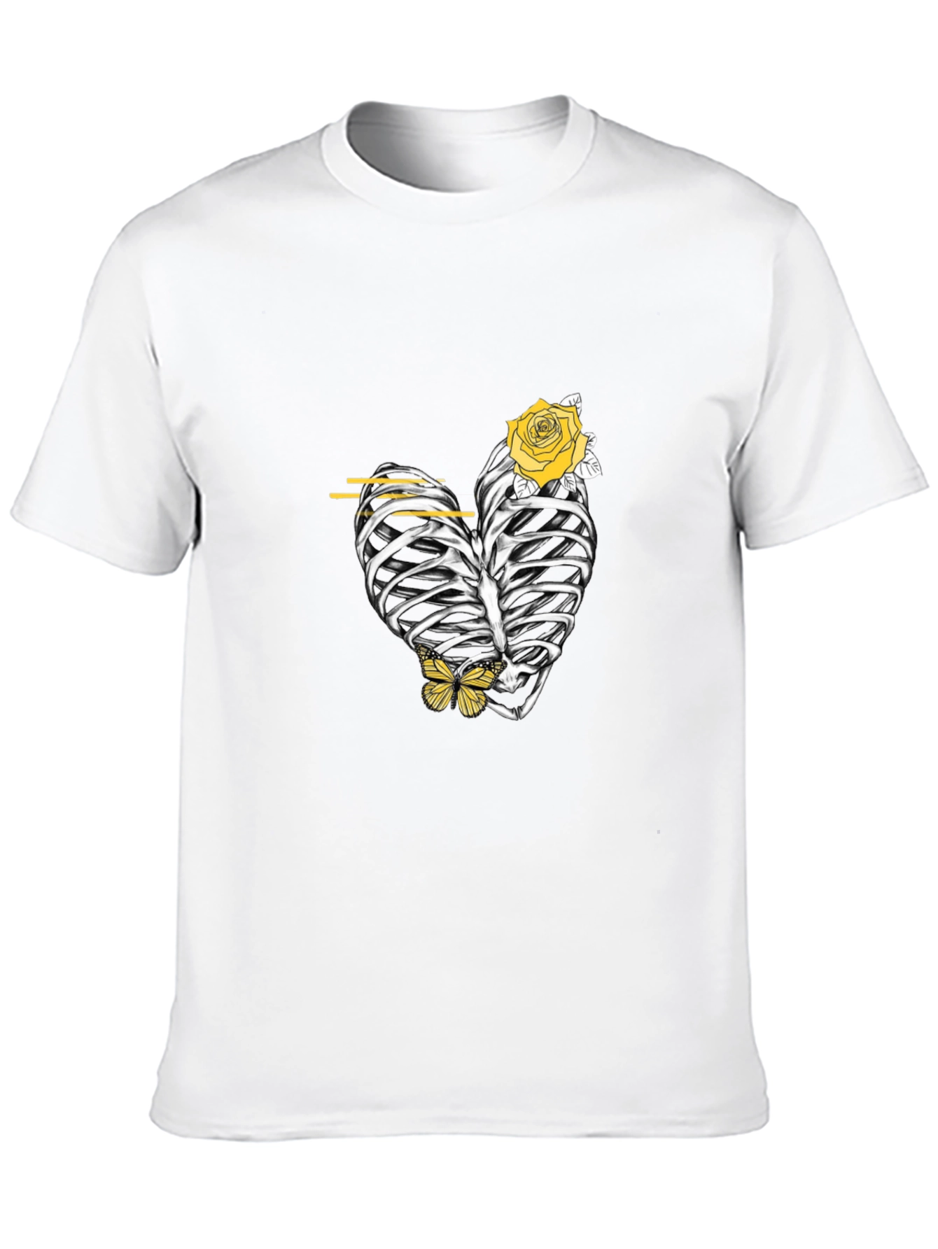 Heart Rib Cage Graphic Tee