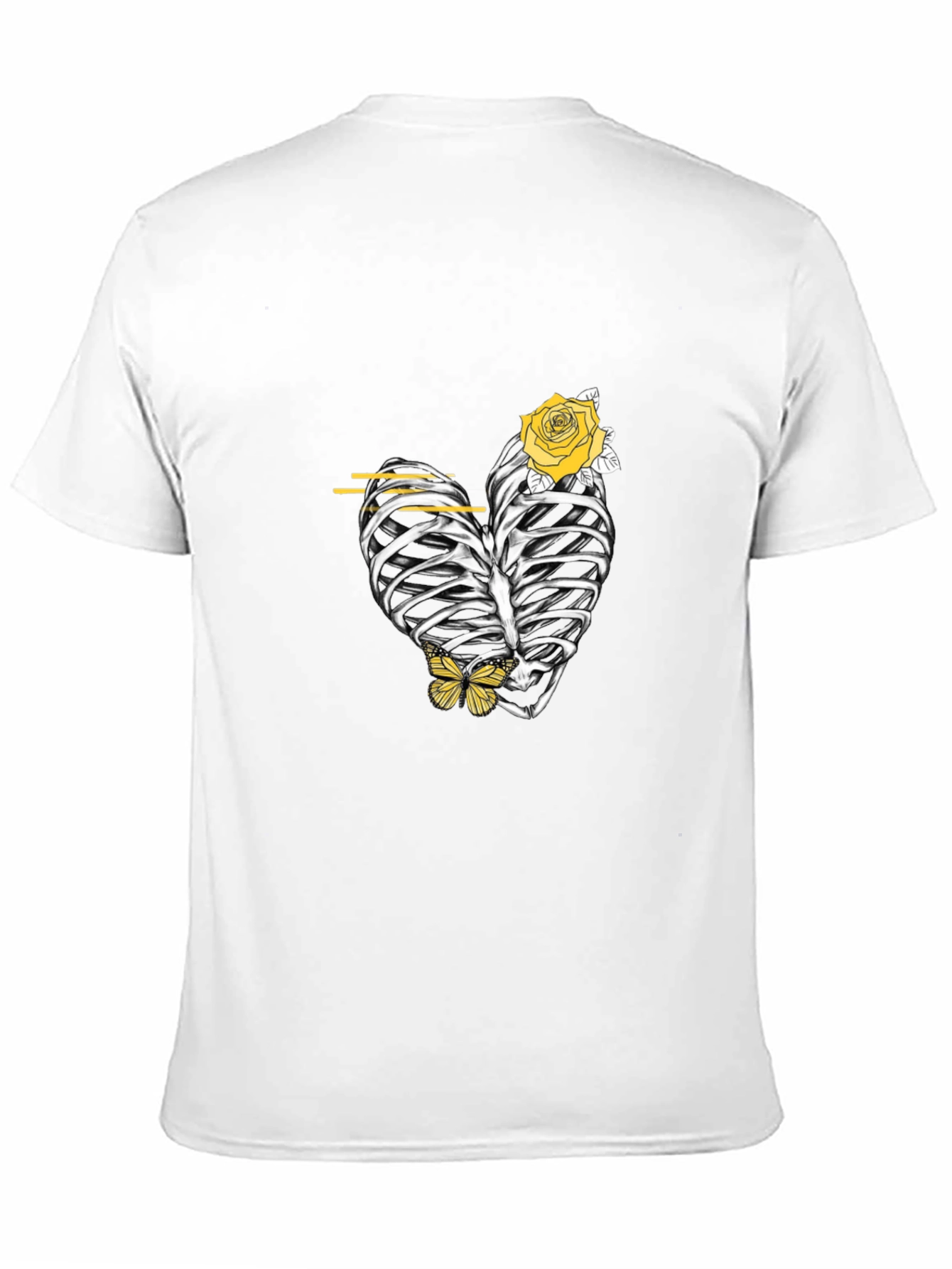 Heart Rib Cage Graphic Tee