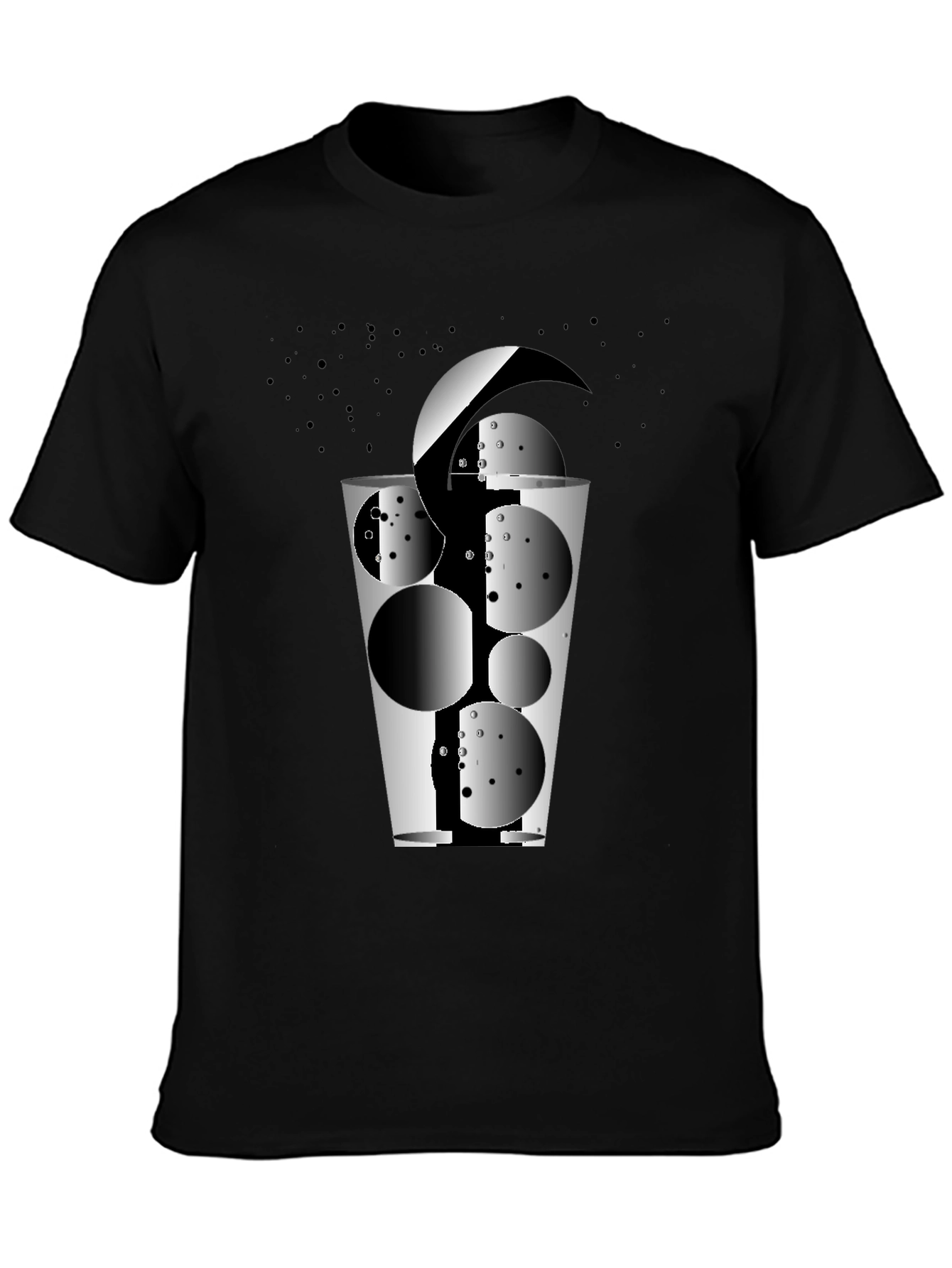 Abstract Glass Graphic T-Shirt