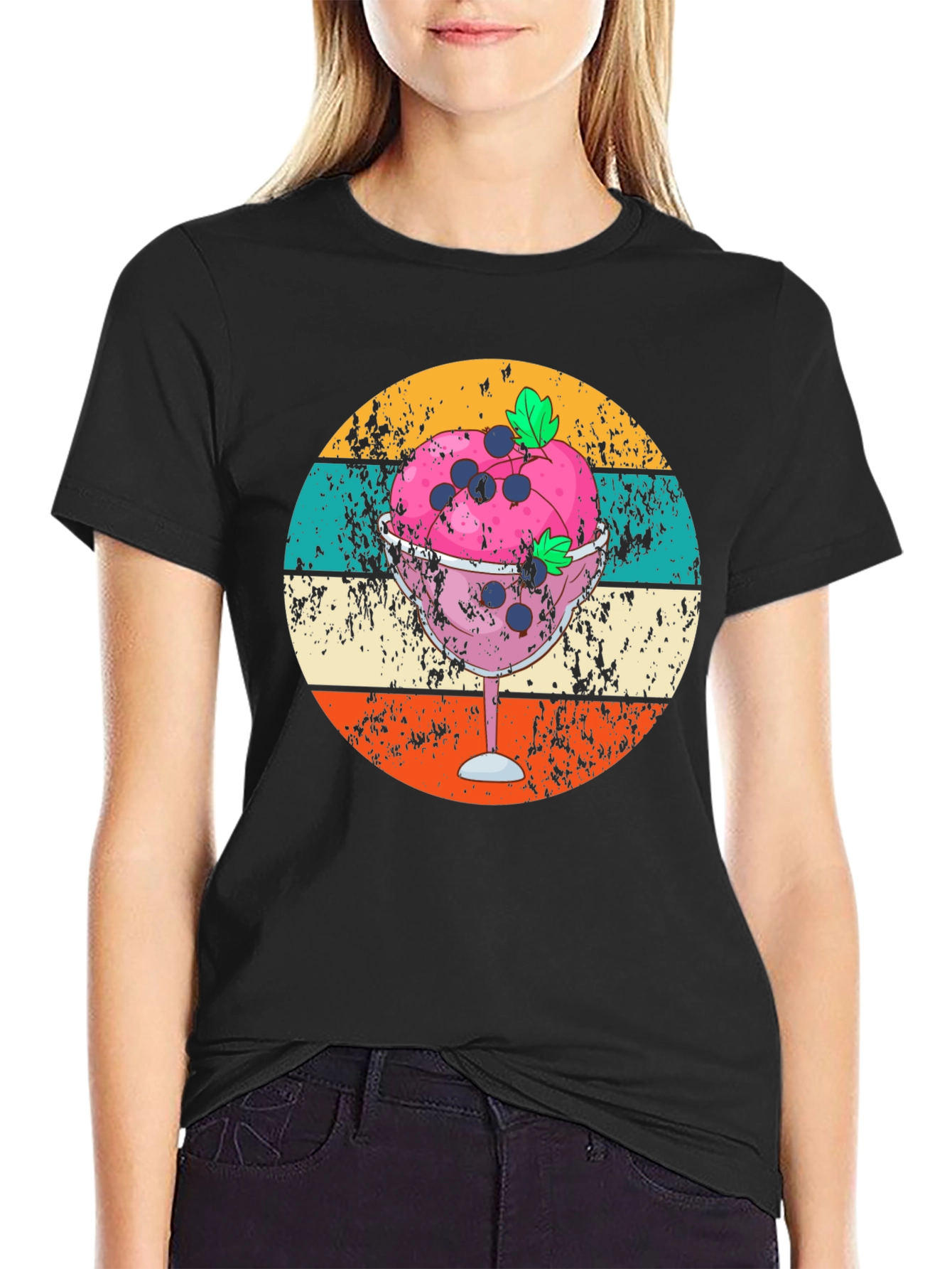 Retro Dessert Graphic T-Shirt