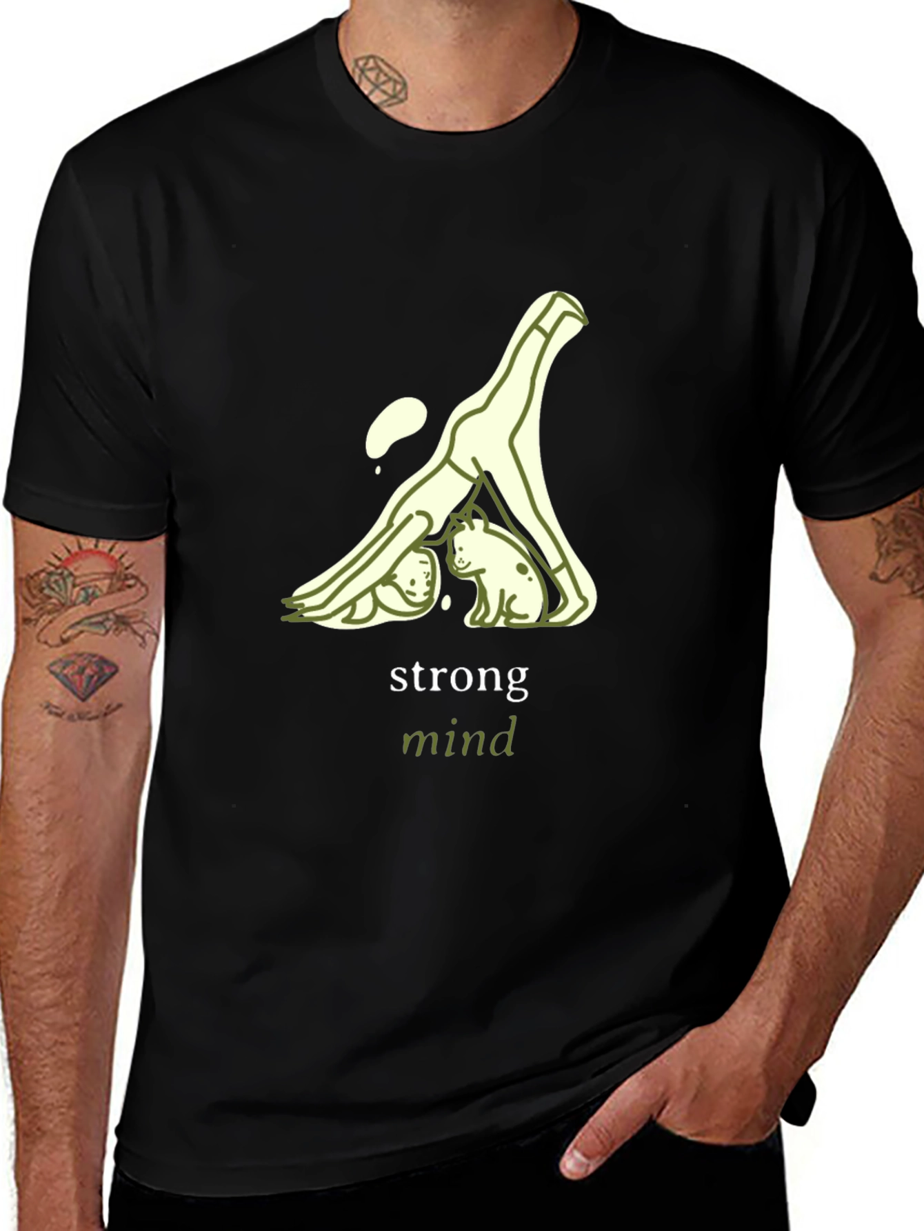 Strong Mind Graphic Tee - Comfort Fit