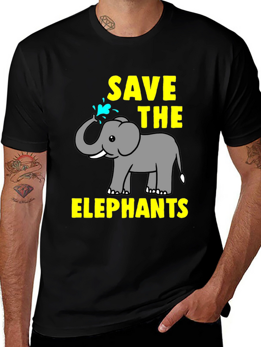 Save The Elephants Graphic Tee
