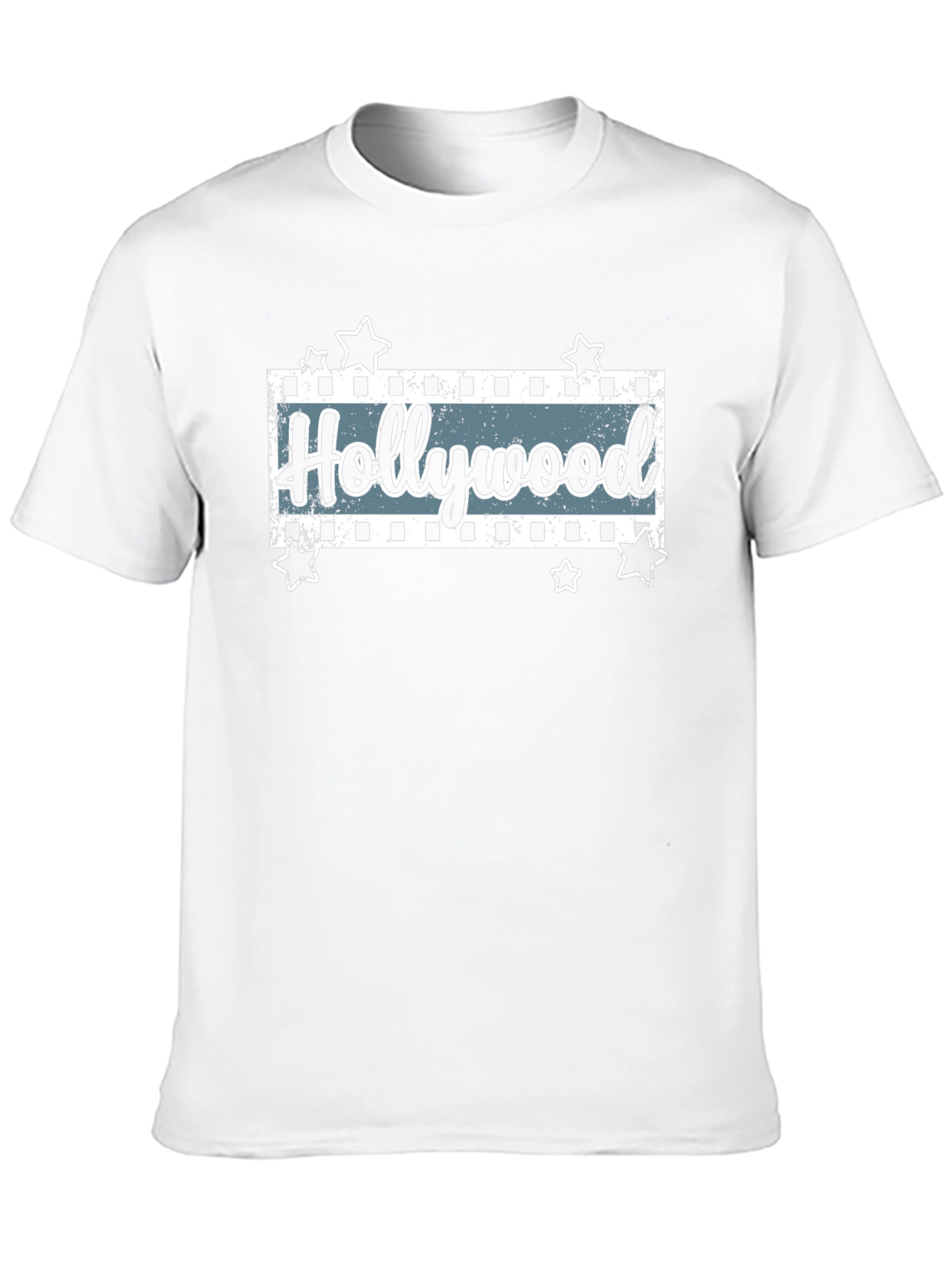 Hollywood Movie Stars Black T-Shirt