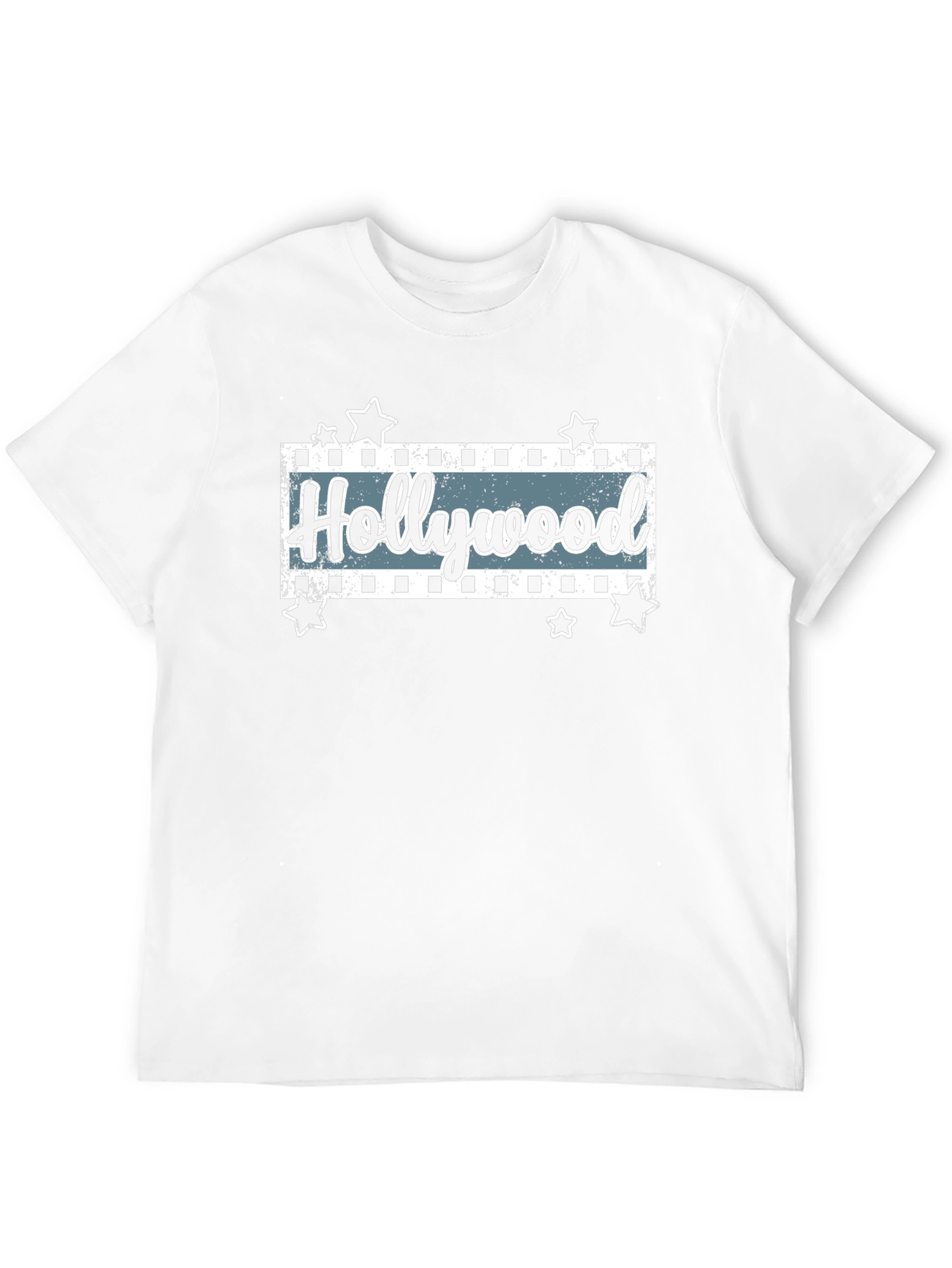 Hollywood Movie Stars Black T-Shirt
