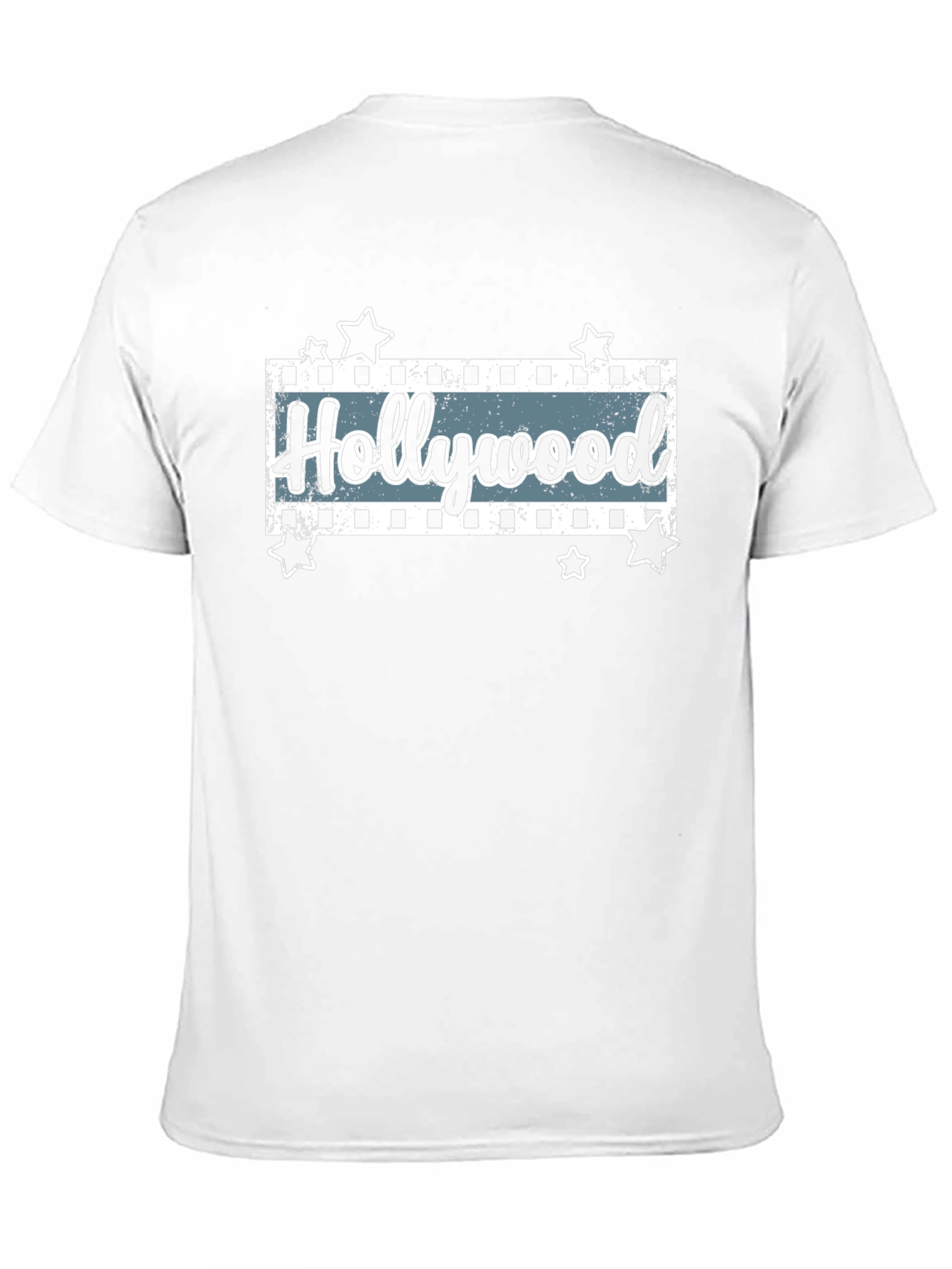 Hollywood Movie Stars Black T-Shirt