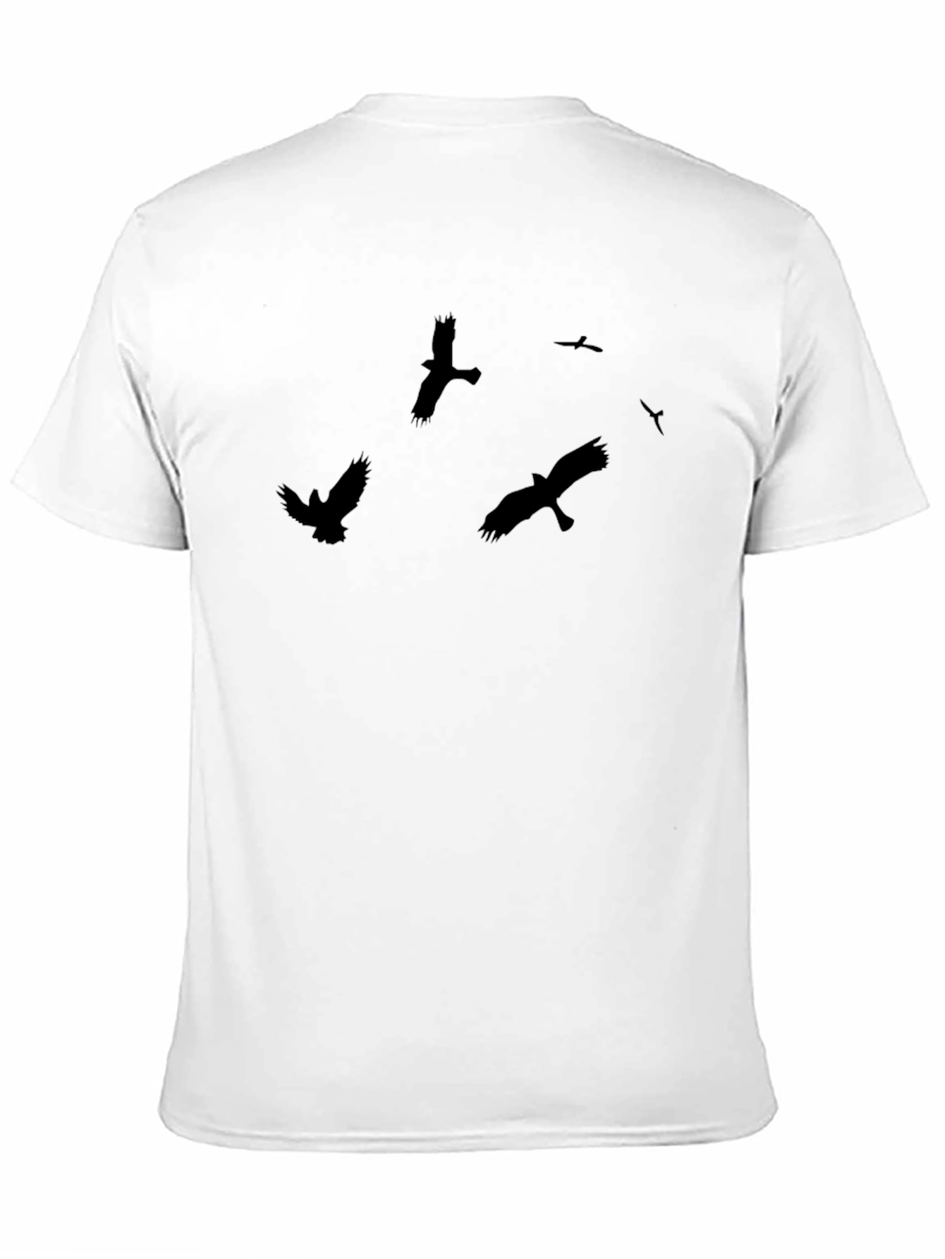 Raven Flight Graphic Tee - Mens Black T-Shirt