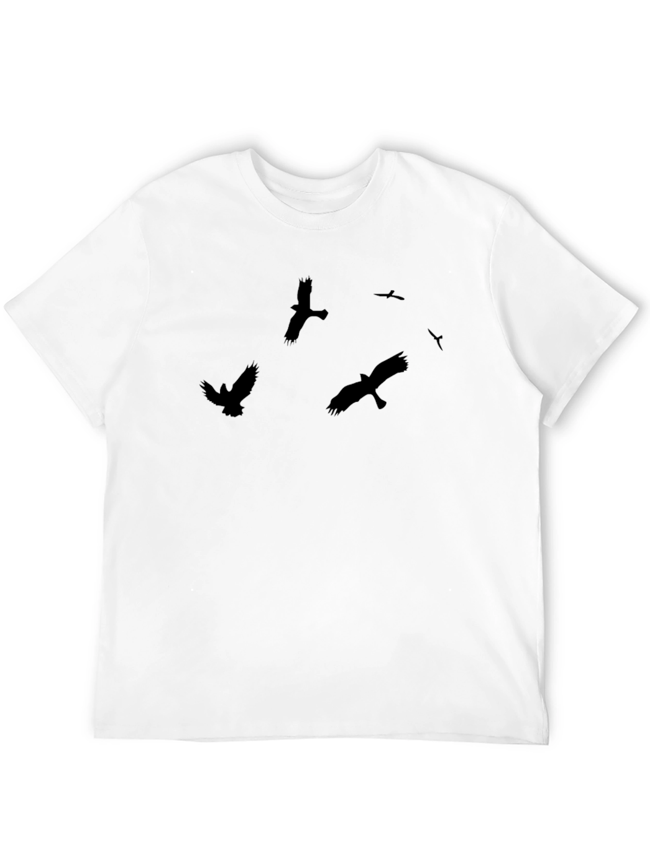 Raven Flight Graphic Tee - Mens Black T-Shirt