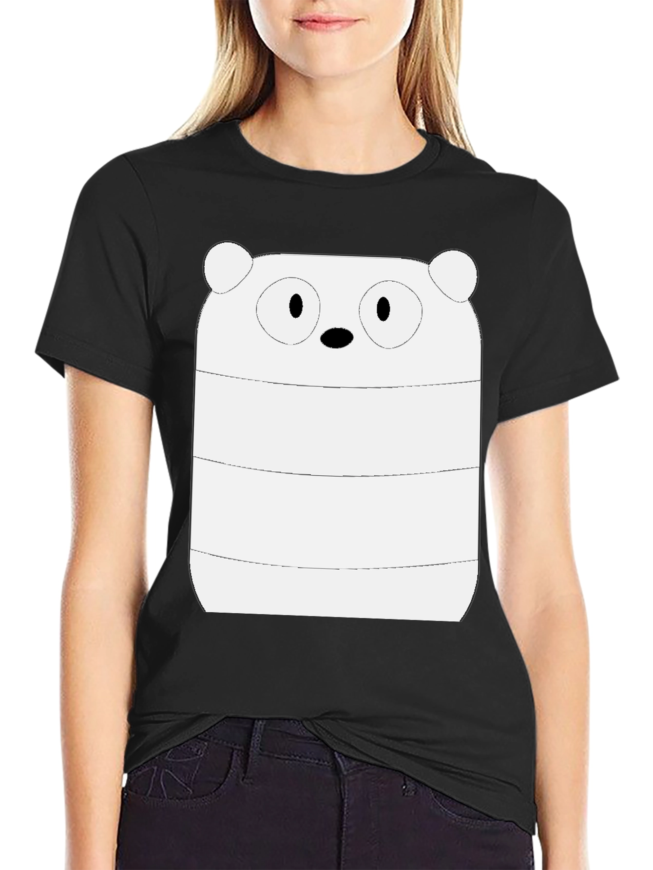 Cool We Bare Bears Ice Bear Graphic T-Shirt