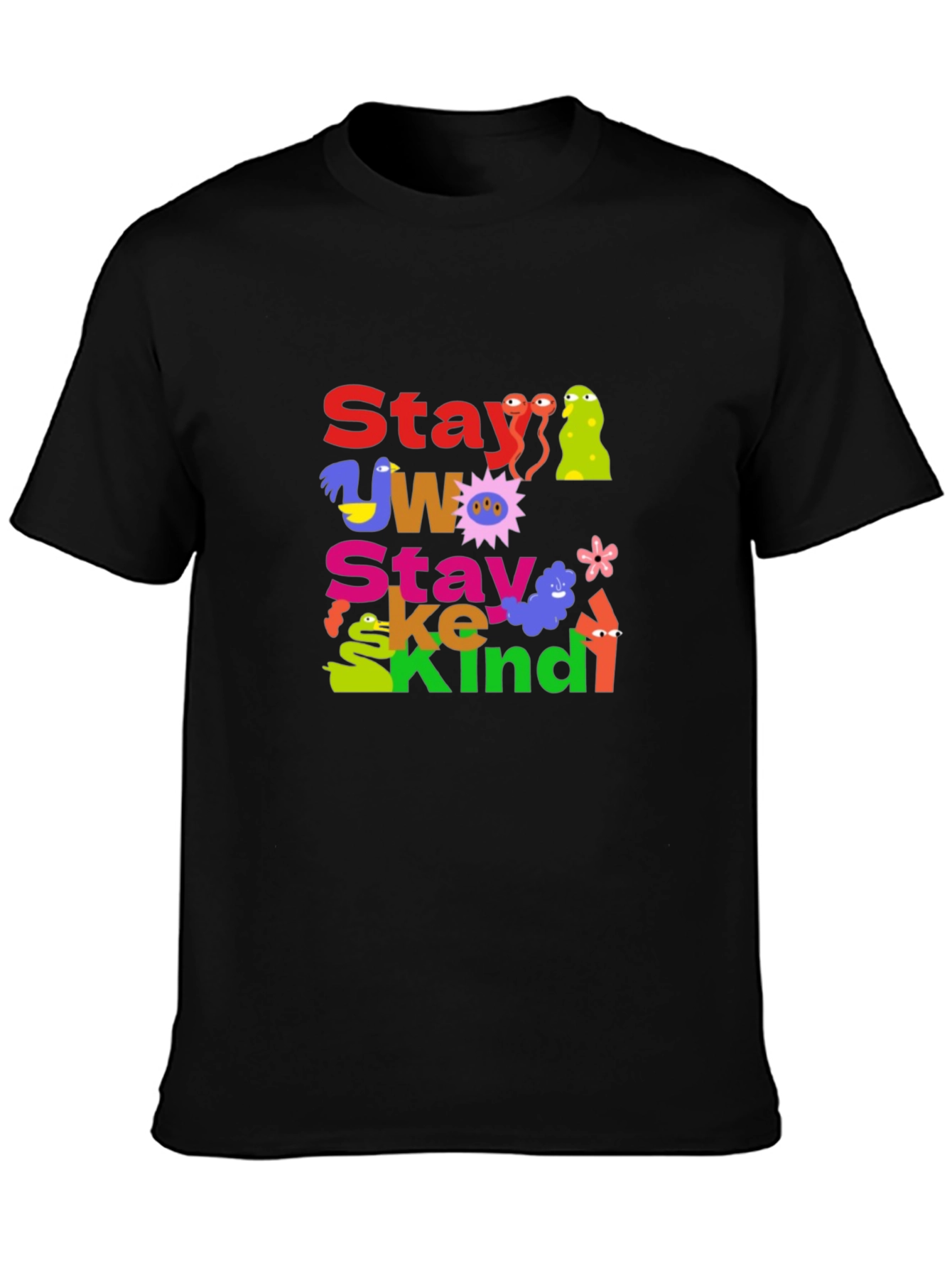 Stay Weird Stay Kind Graphic T-Shirt