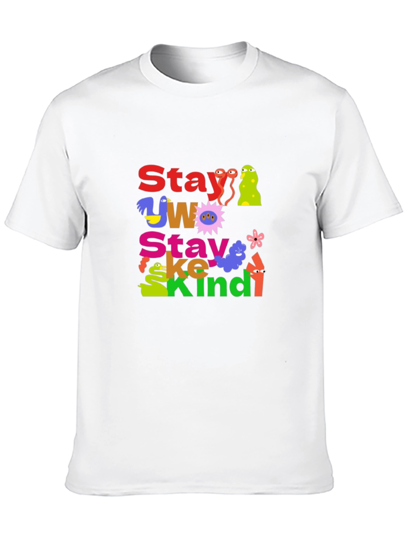 Stay Weird Stay Kind Graphic T-Shirt
