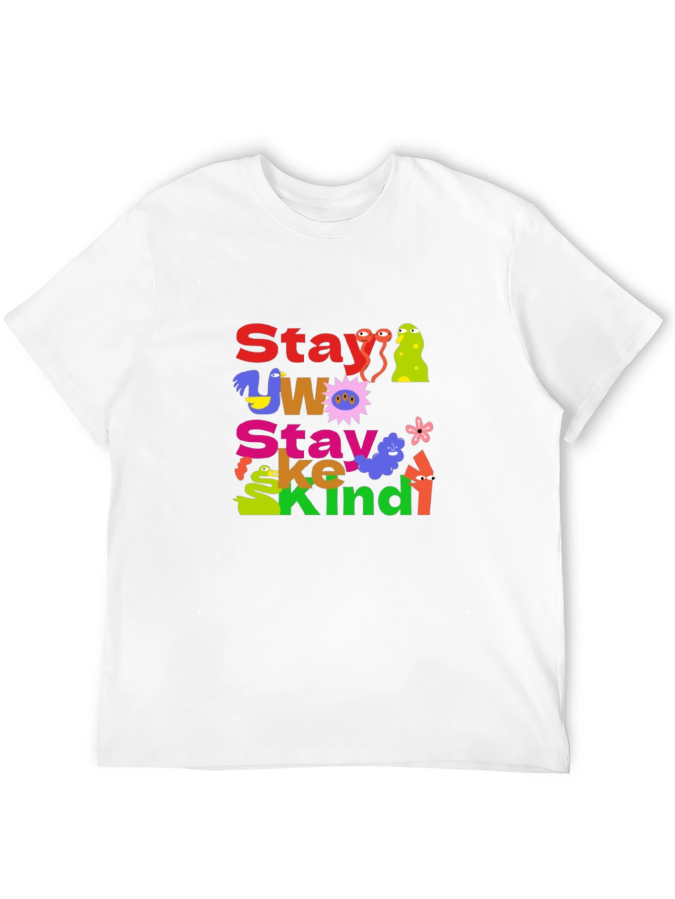 Stay Weird Stay Kind Graphic T-Shirt