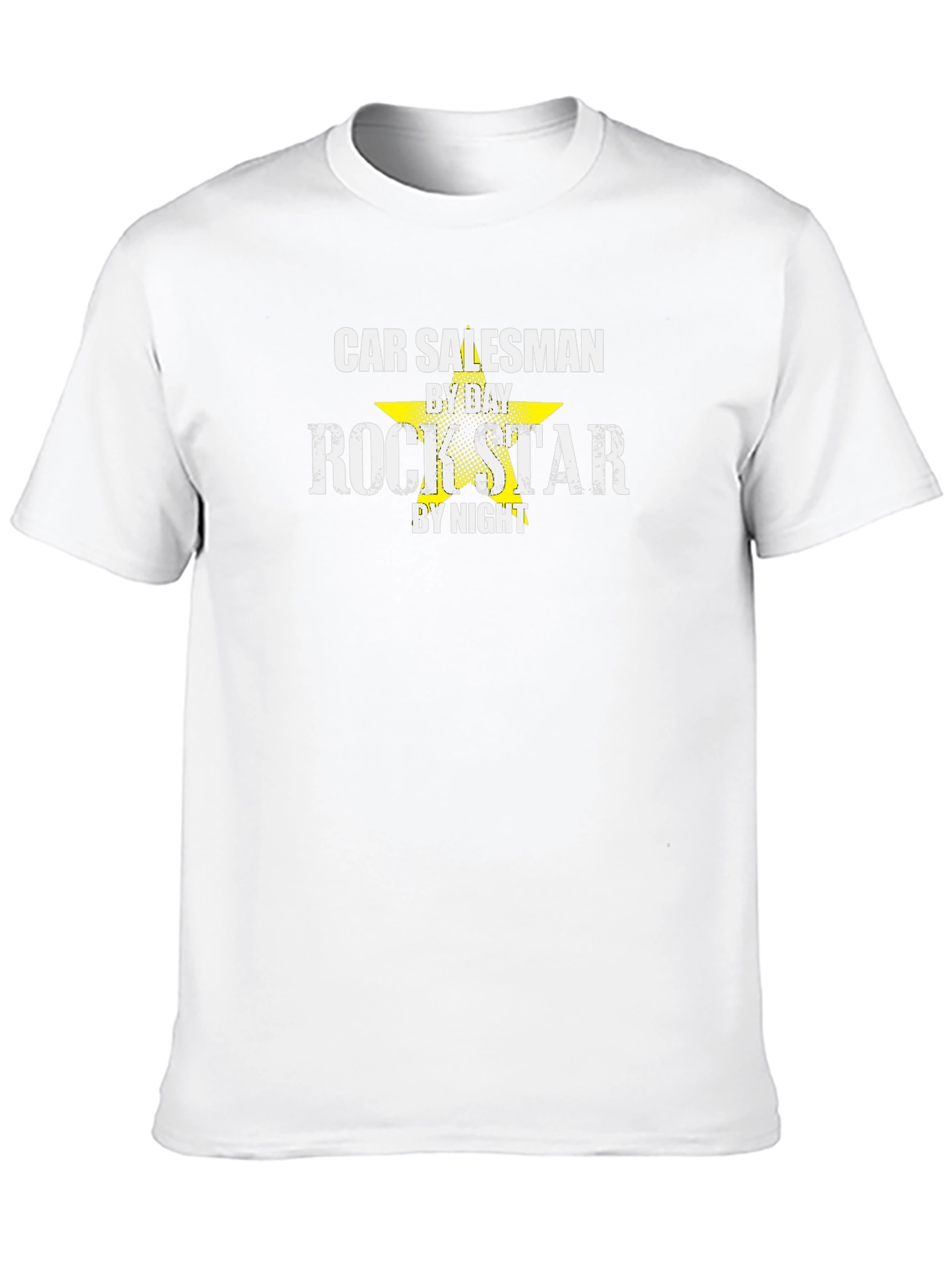 Car Salesman by Day Rockstar by Night T-Shirt