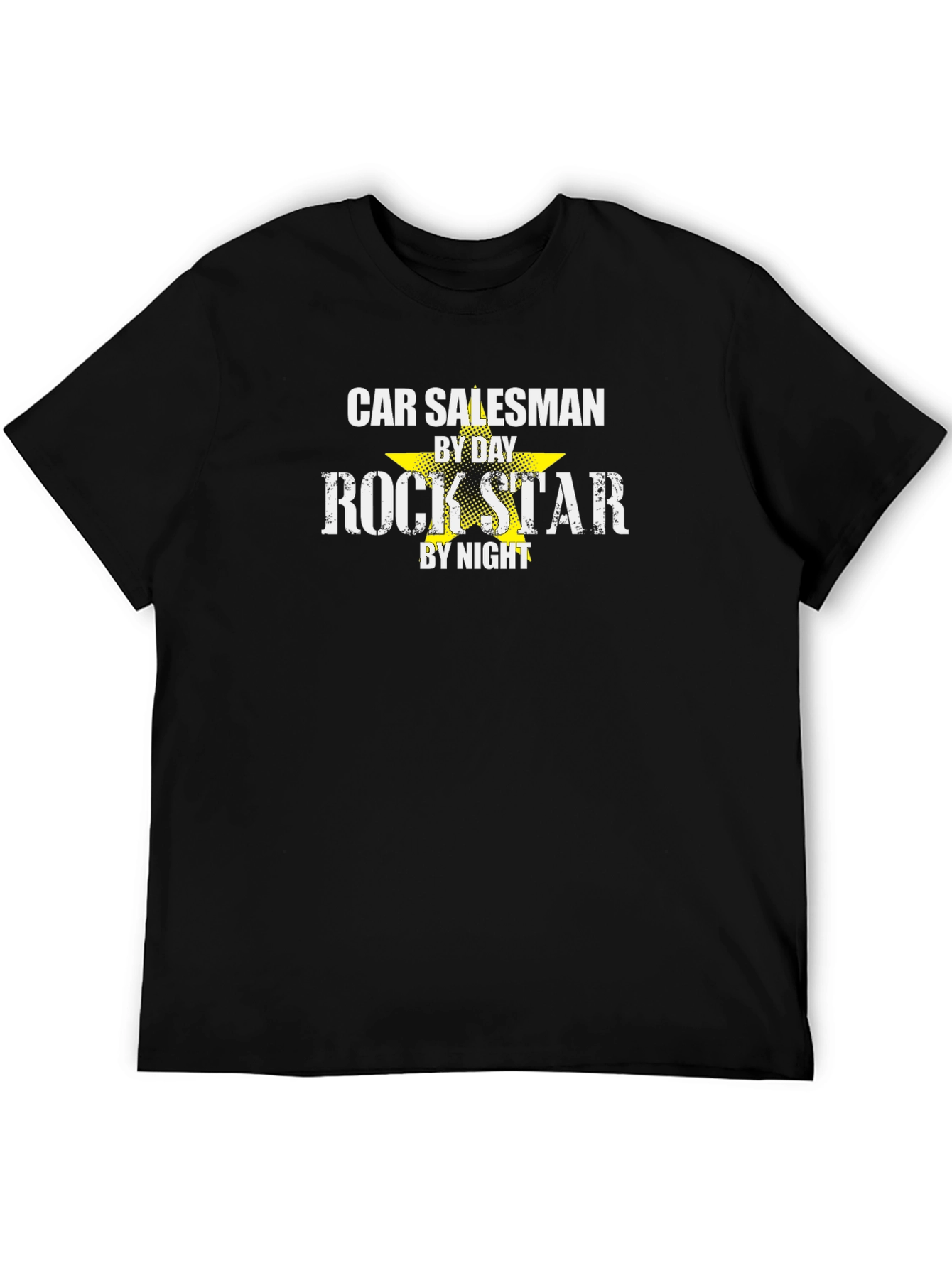 Car Salesman by Day Rockstar by Night T-Shirt