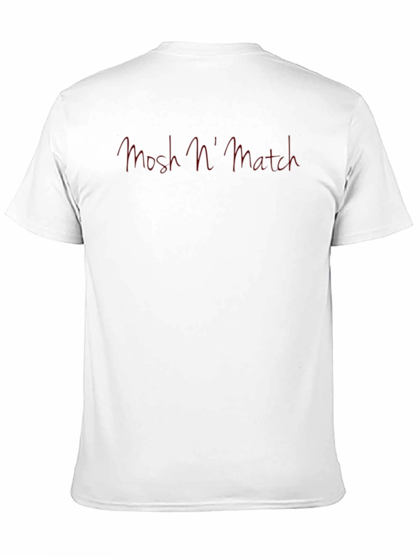 Mens Black Mosh n Match Graphic Tee Casual