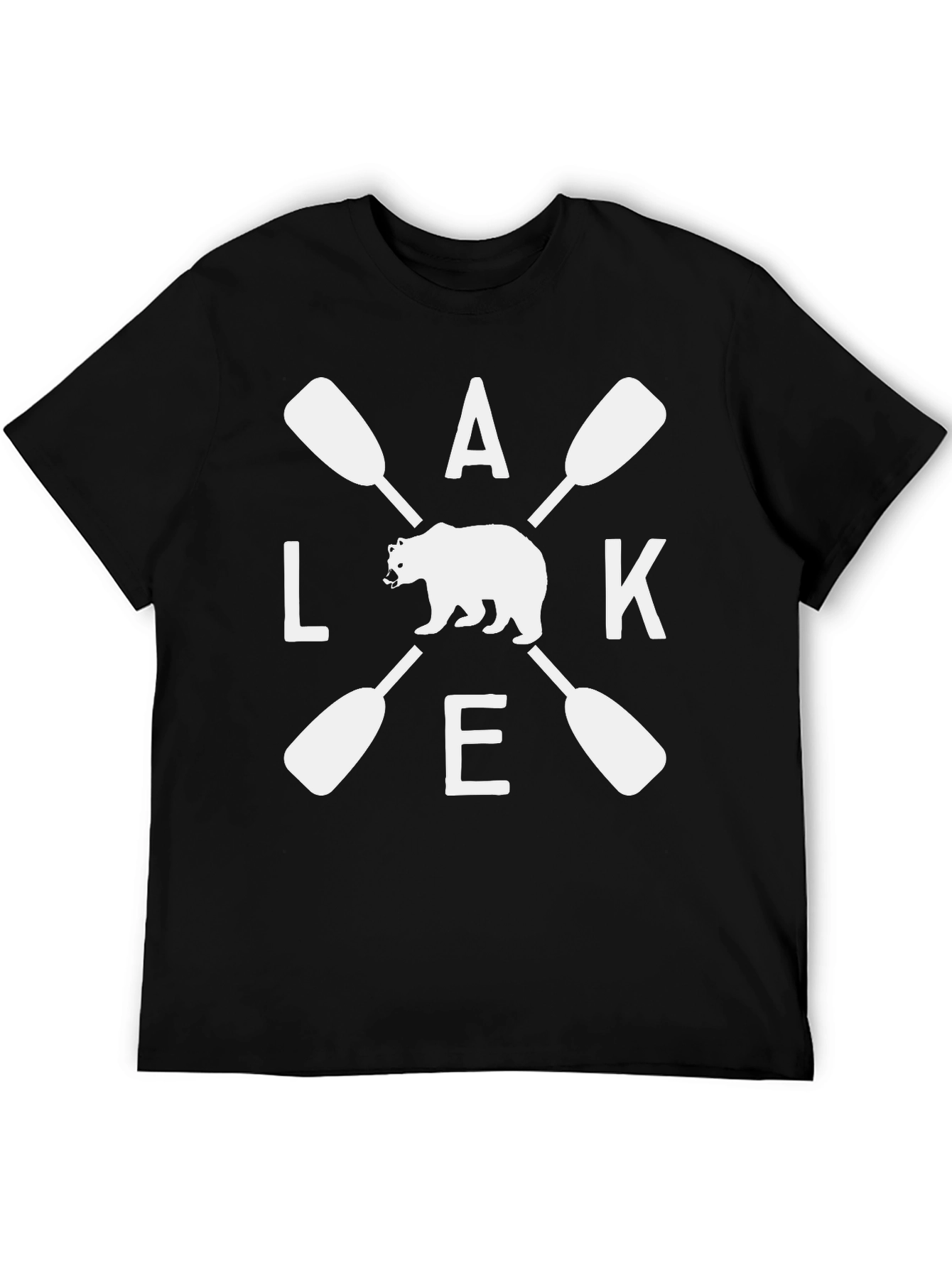 Lake Bear Graphic Tee - Paddles & Adventure