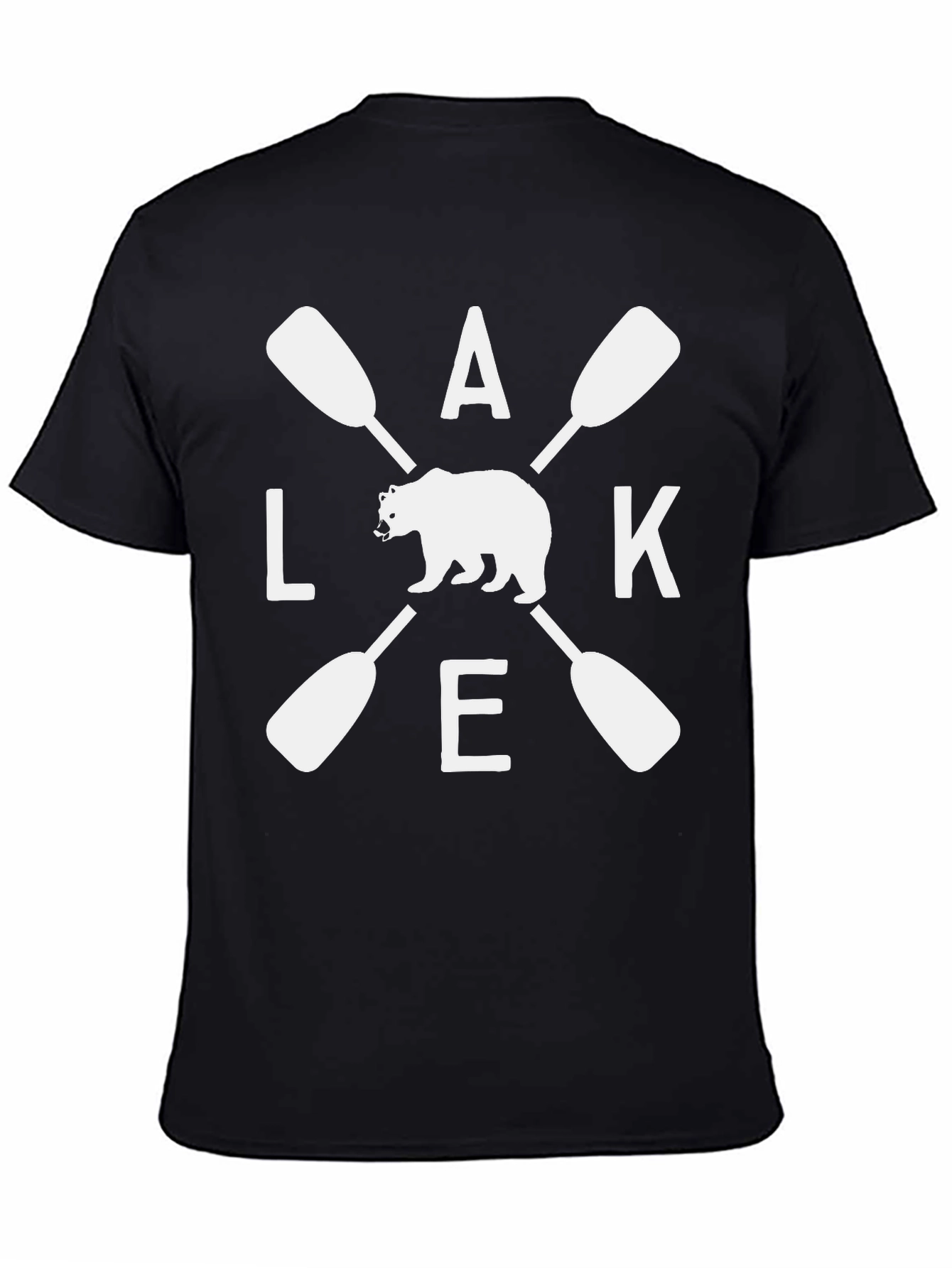 Lake Bear Graphic Tee - Paddles & Adventure