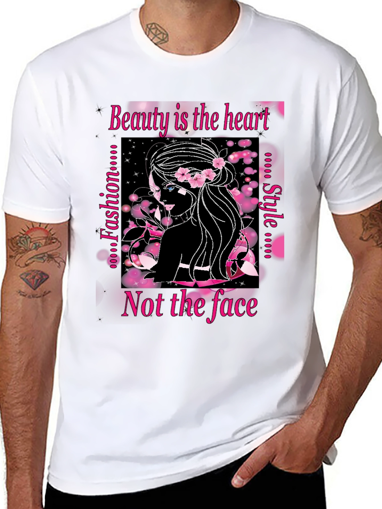 Beauty is the Heart Graphic Tee