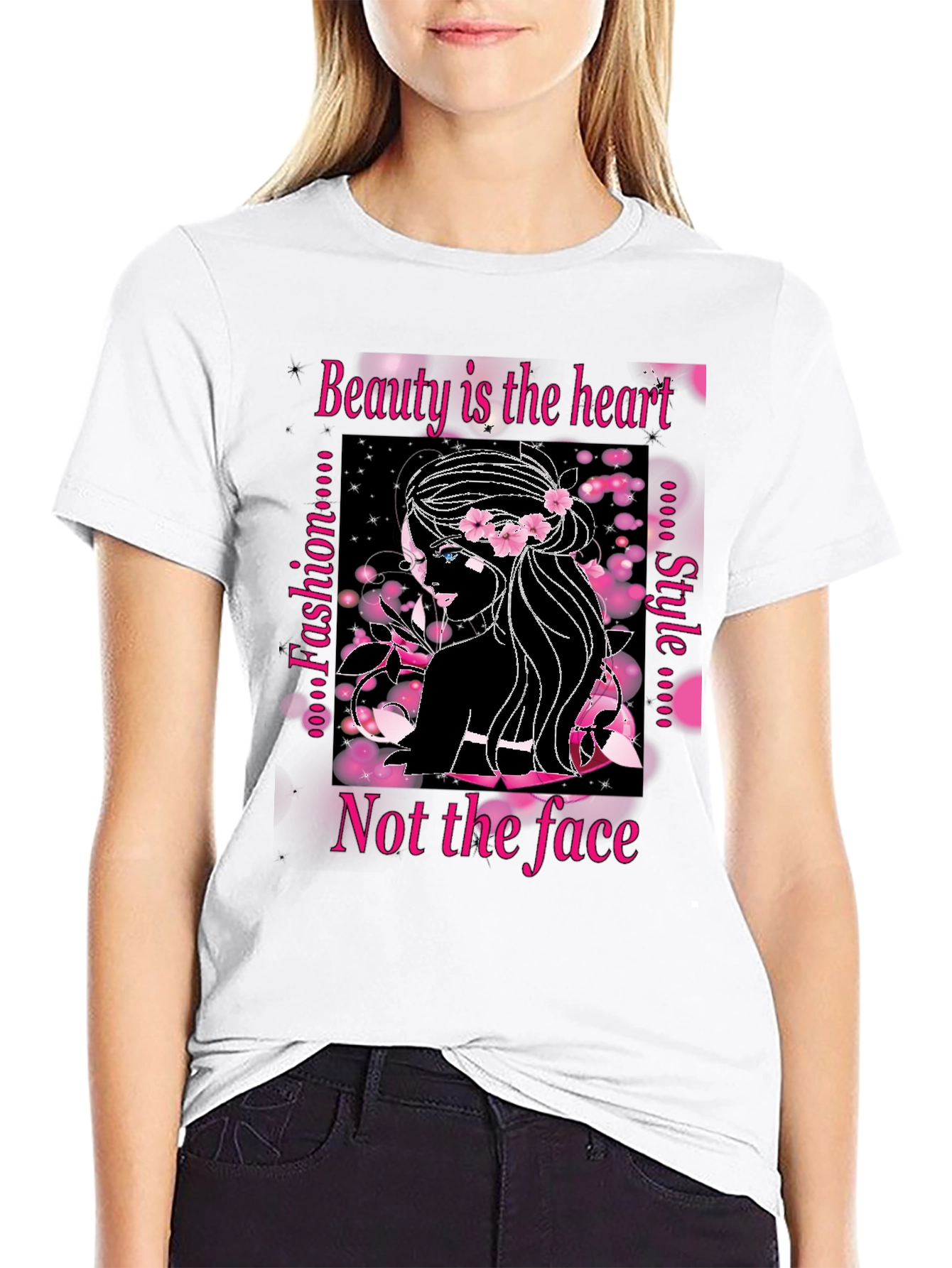 Beauty is the Heart Graphic Tee