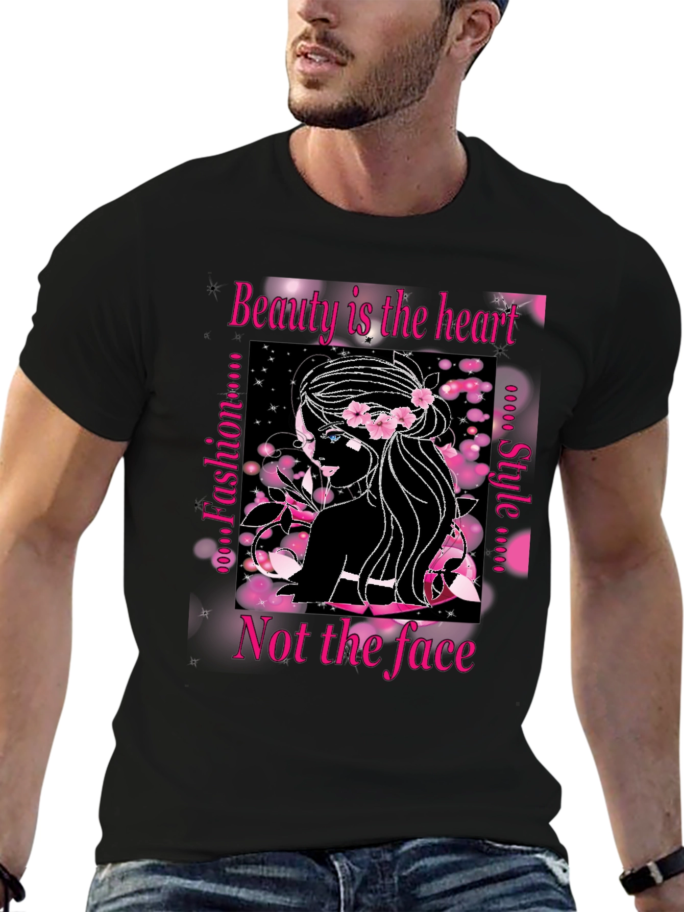 Beauty is the Heart Graphic Tee