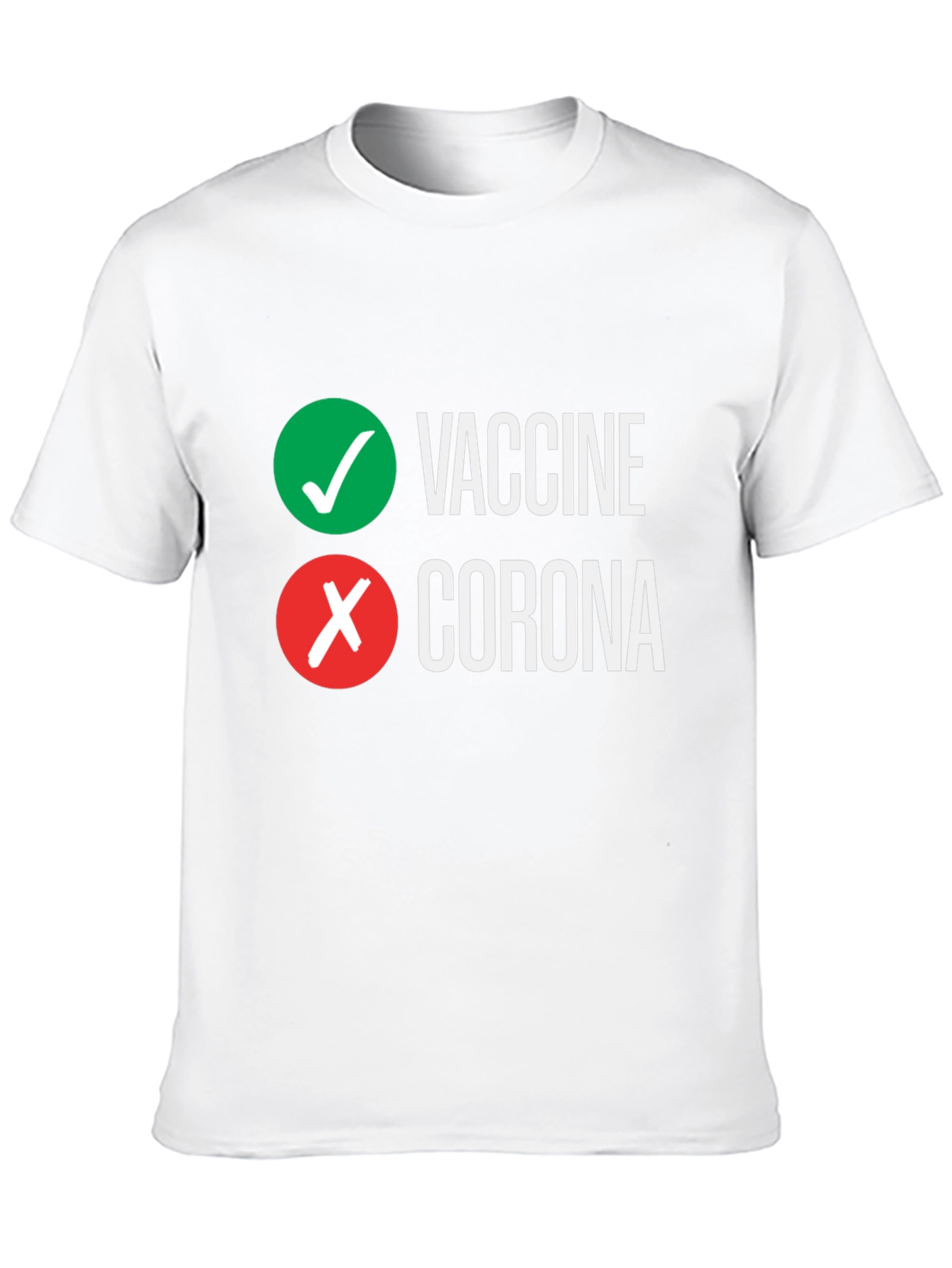 Vaccine vs Corona Graphic Tee