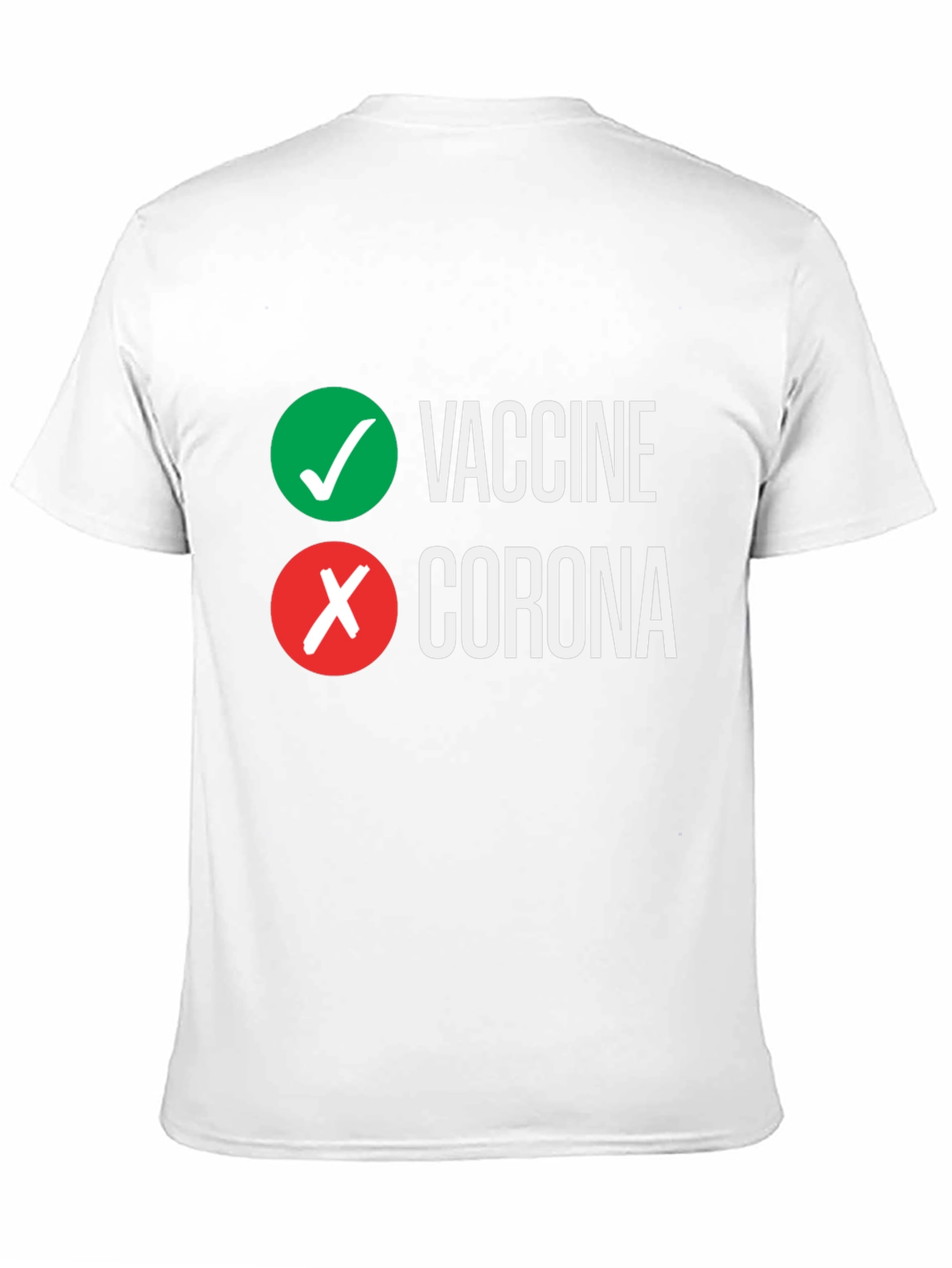 Vaccine vs Corona Graphic Tee