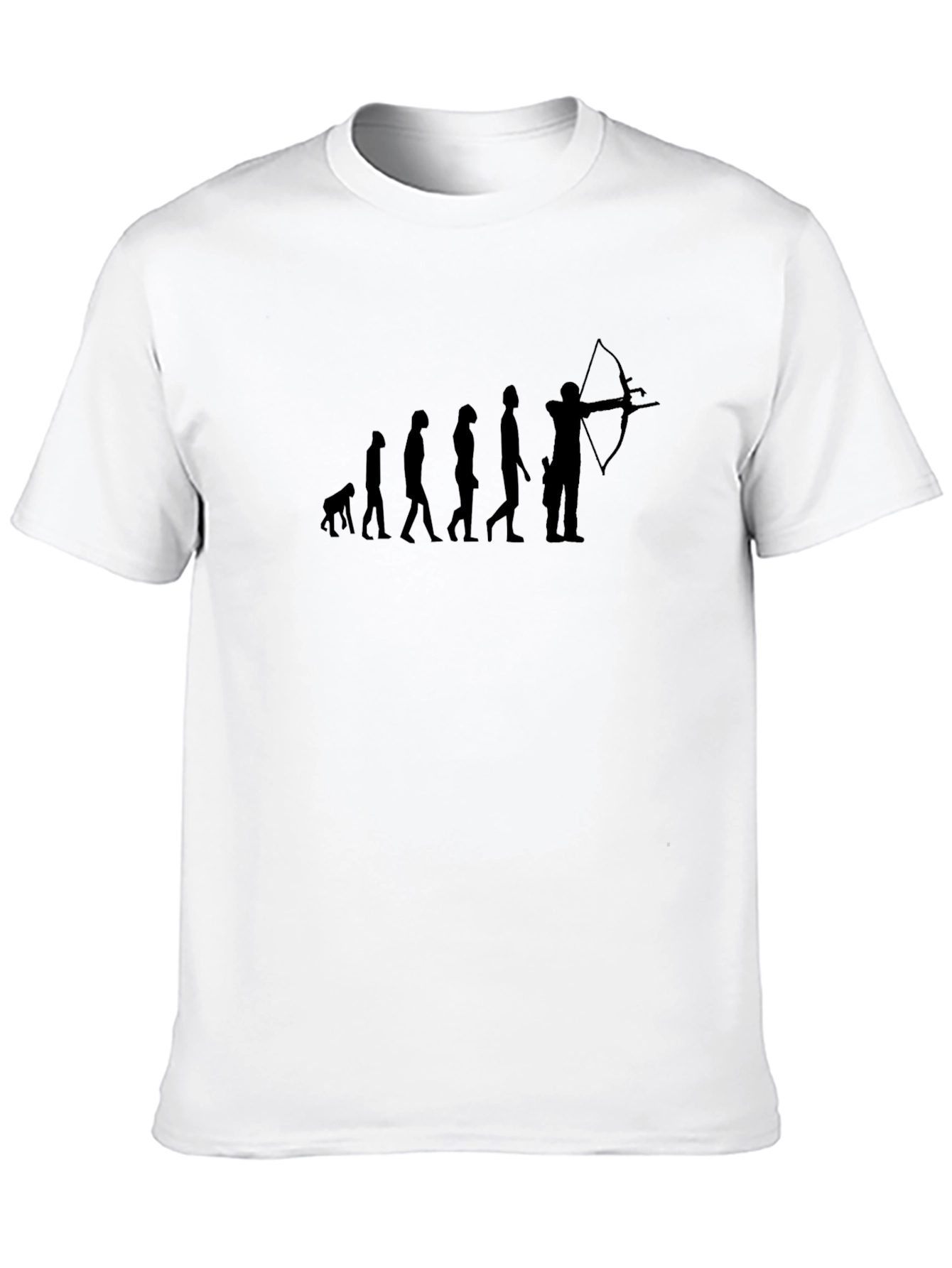 Evolution of Archery Black T-Shirt
