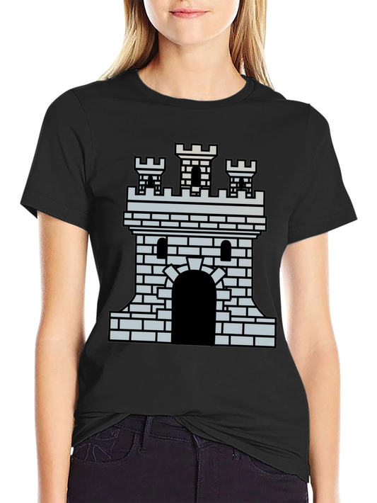 Castle Graphic T-Shirt - Medieval Fortress Tee