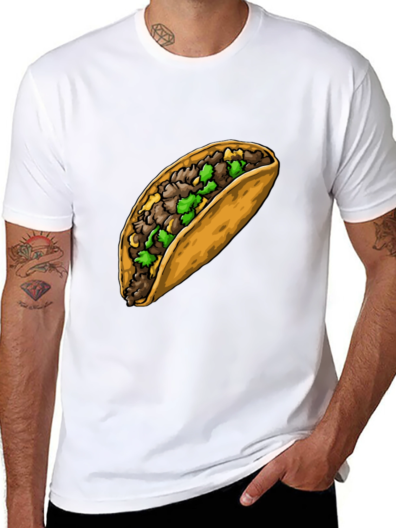Taco Graphic Tee - Casual Comfort