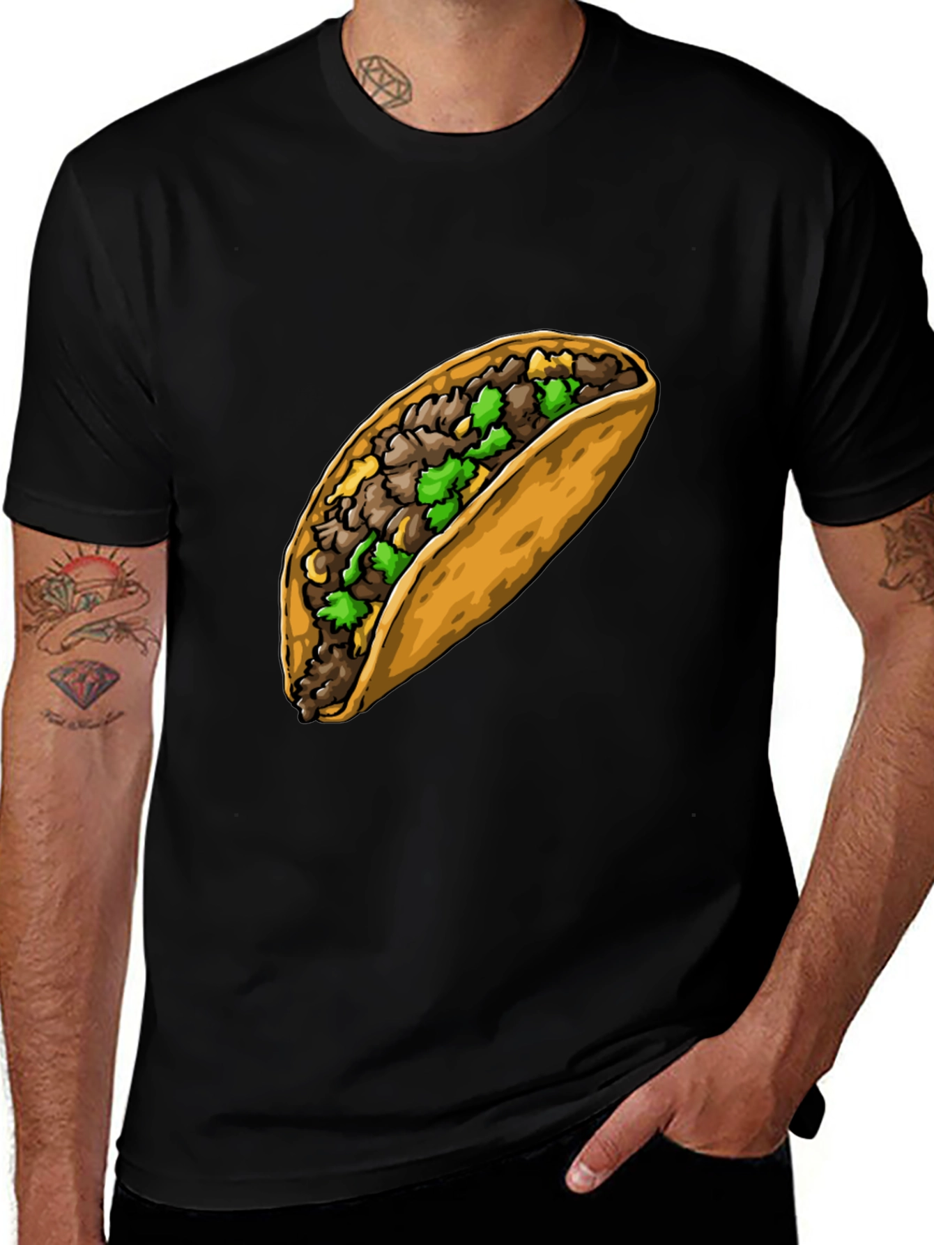 Taco Graphic Tee - Casual Comfort
