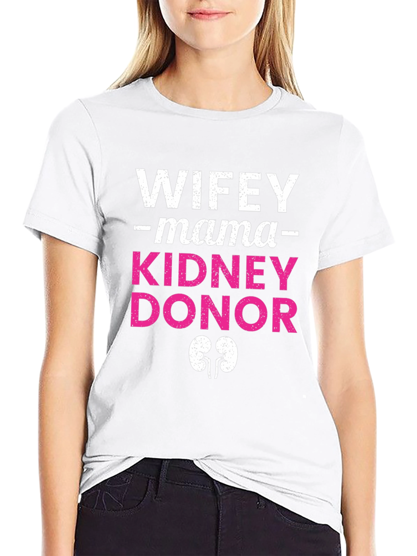 Wifey Mama Kidney Donor Graphic Tee