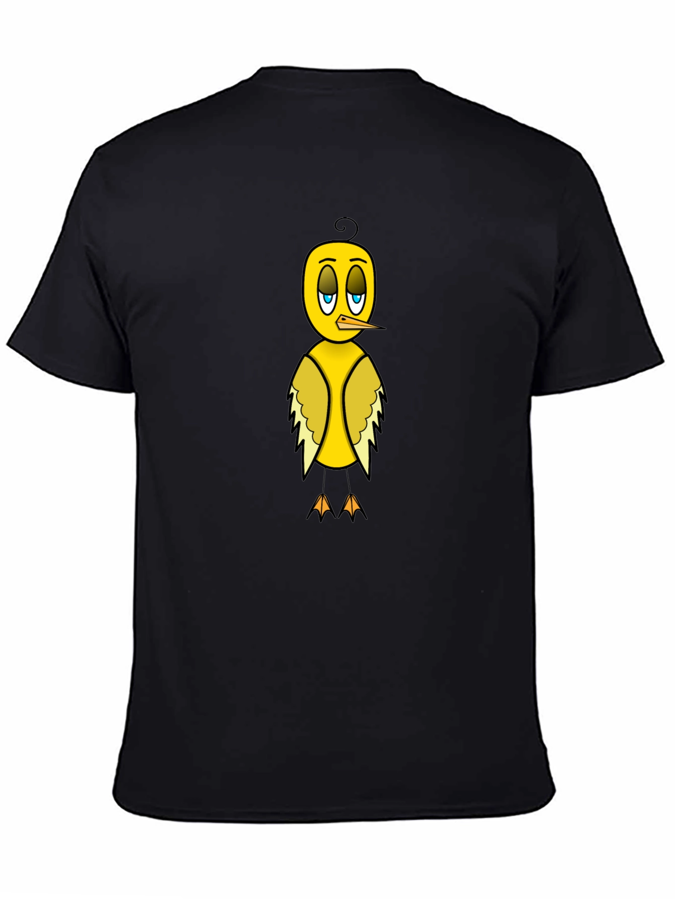 Cartoon Bird Graphic Tee - Unique Design
