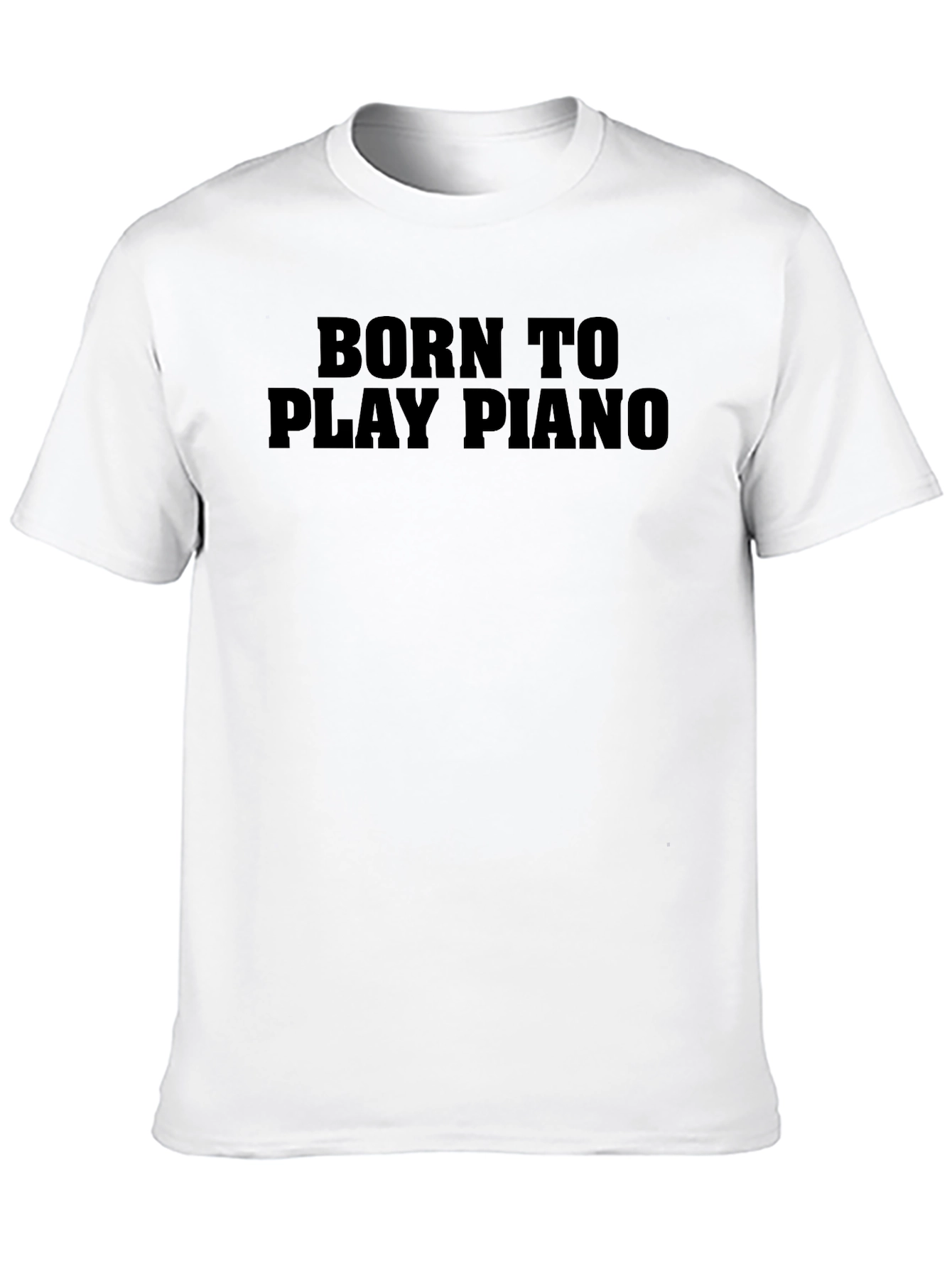 Born To Play Piano Graphic Tee