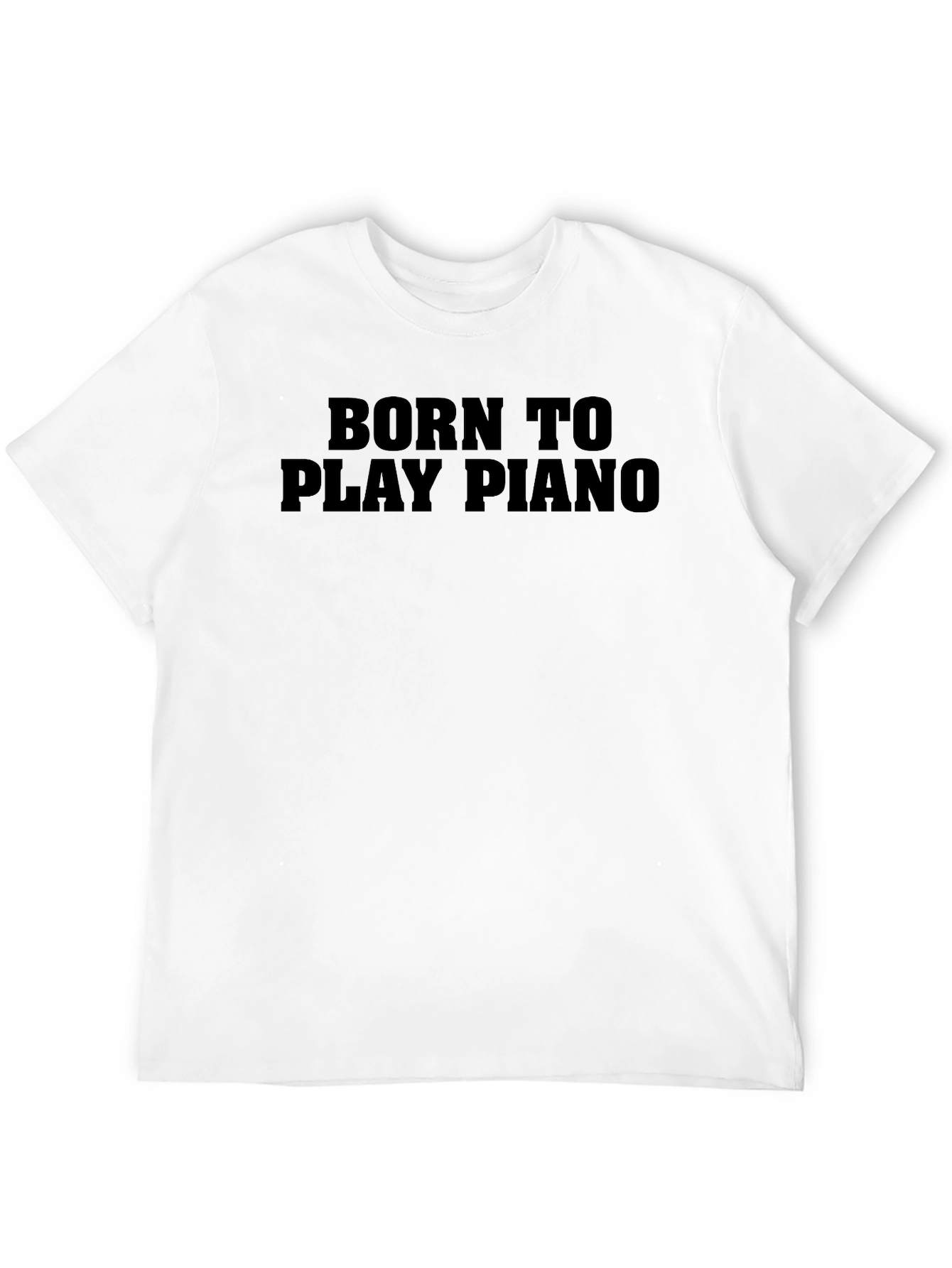 Born To Play Piano Graphic Tee
