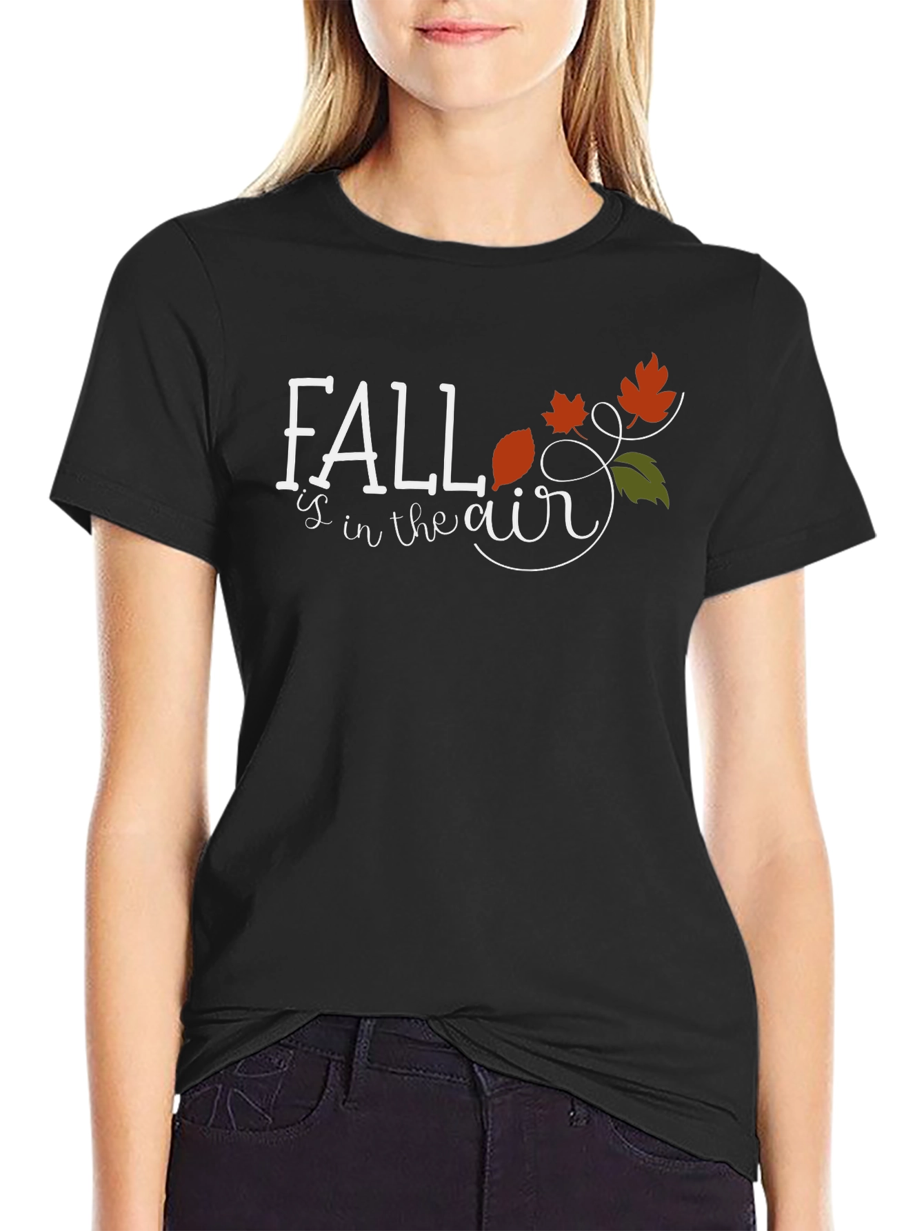 Fall is in the Air Graphic T-Shirt
