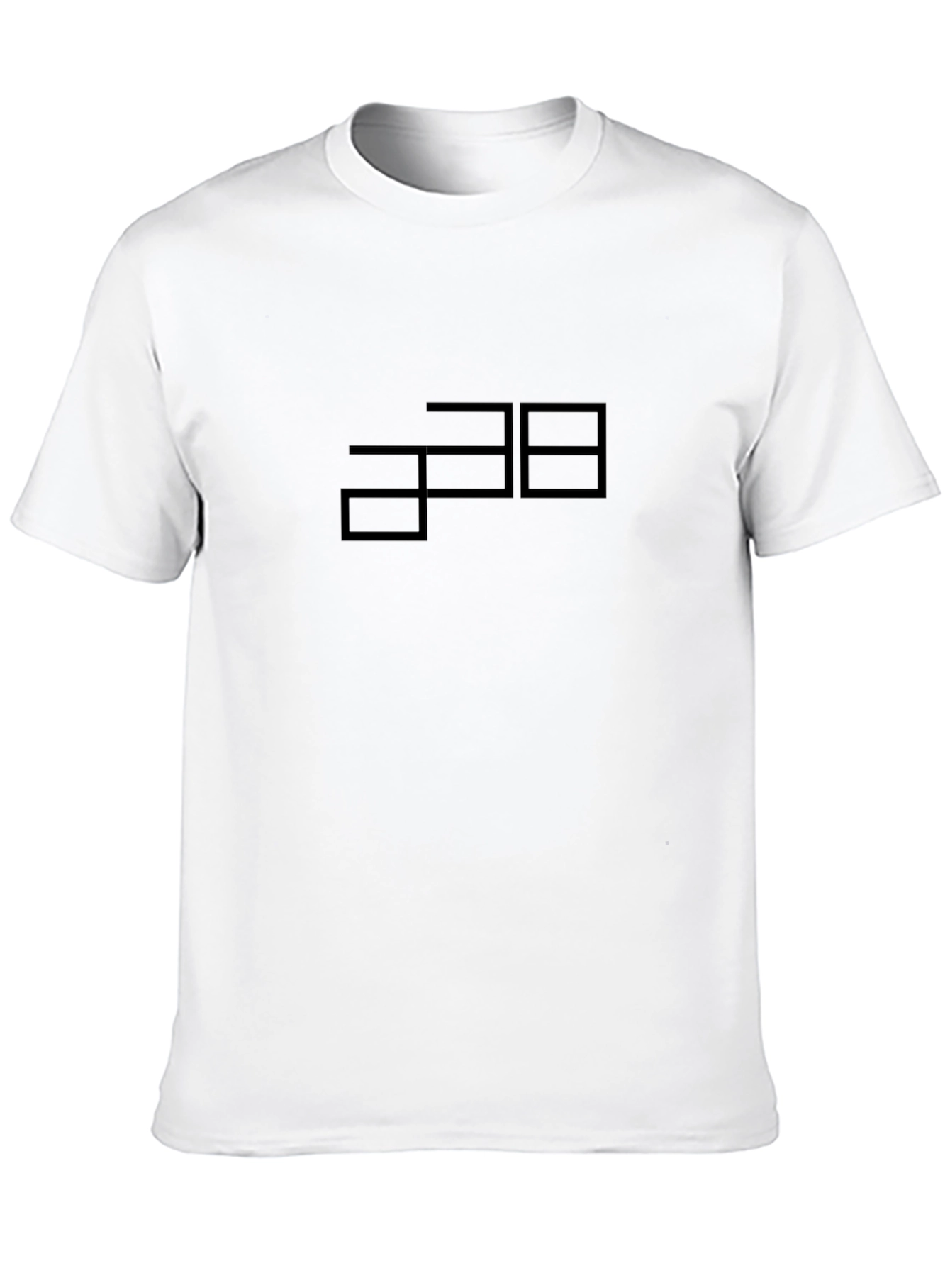 Abstract Graphic Black T-Shirt - Modern Style